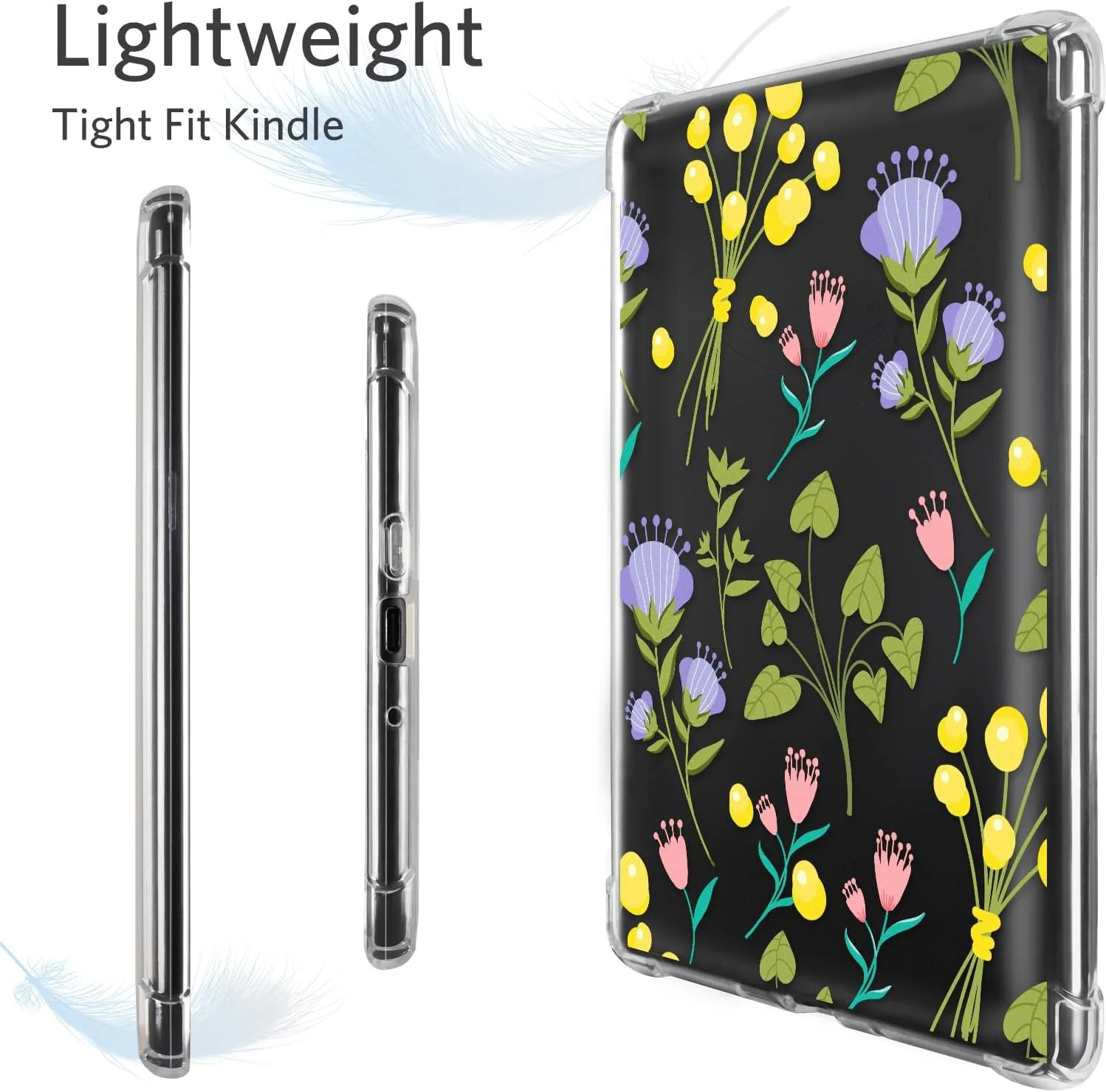 CoBak Clear Case Exclusively for 6" Kindle 2024 & 2022(11th Generation)