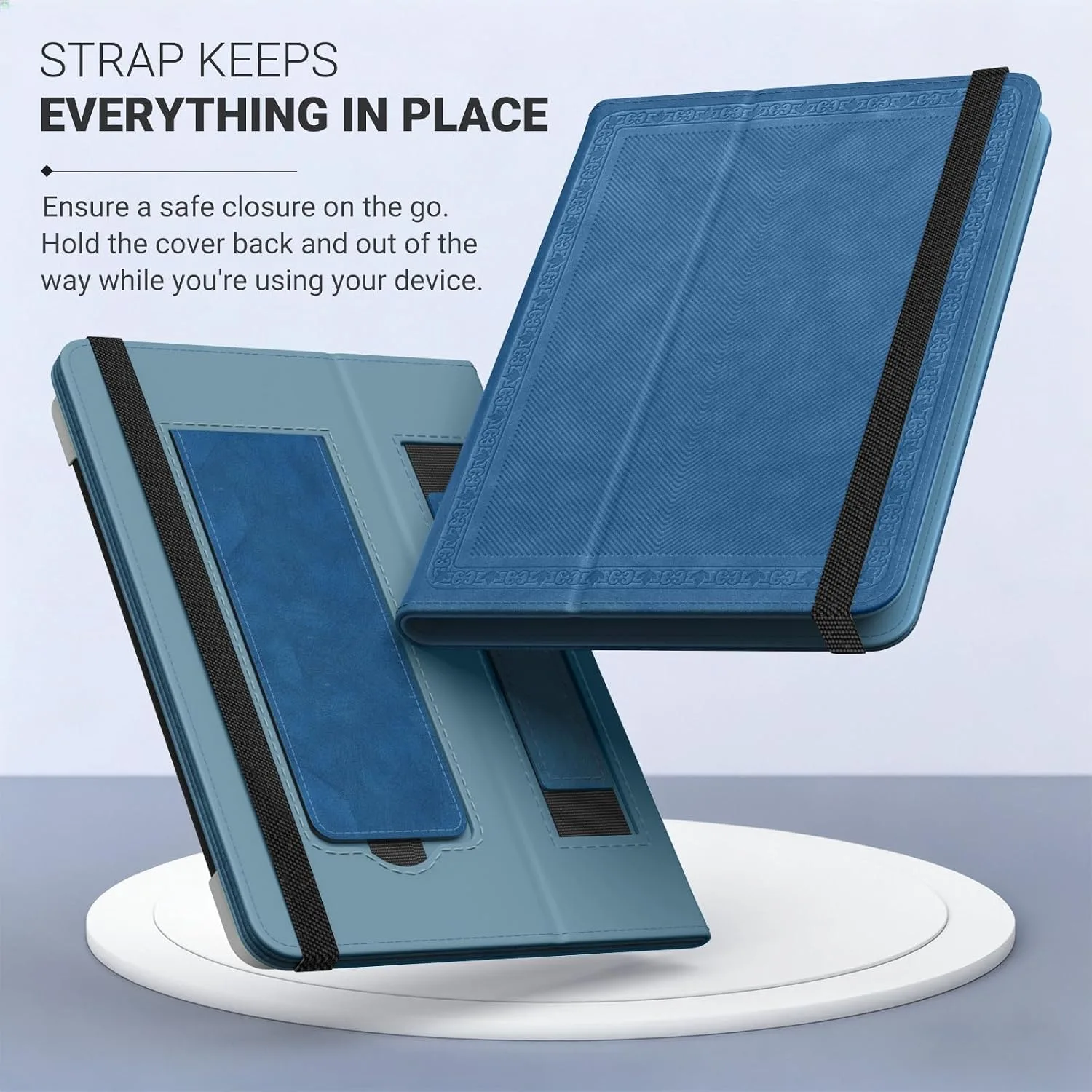 Moko Universal Case for 6 inch eReaders&Tablets, Blue Vintage Twill