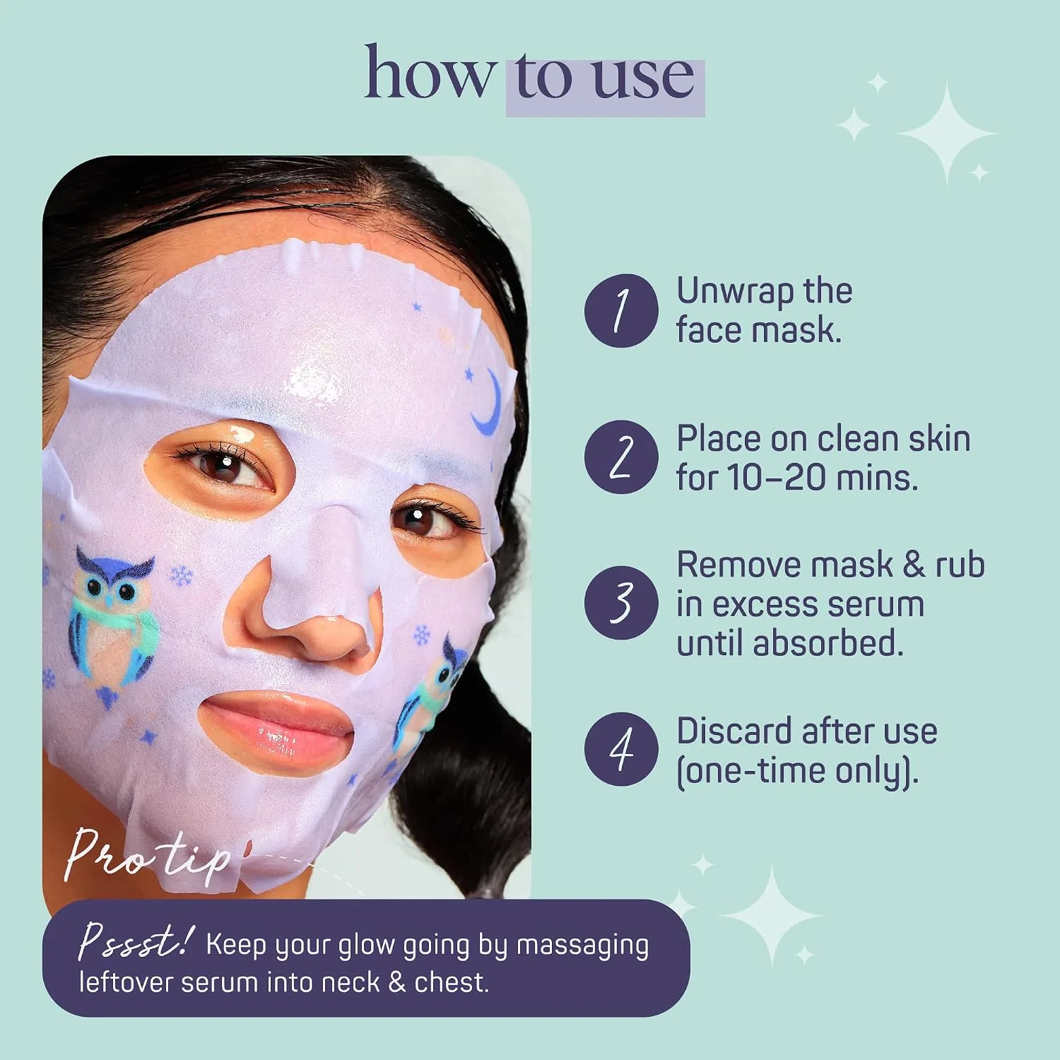 SpaLife Beauty Winter Wonder Animals Christmas Face Mask Bundle | Korean Facial Masks | Hydrating, Firming and Glowing Sheet Mask Set | Christmas Ideas for Women | 12 Pack