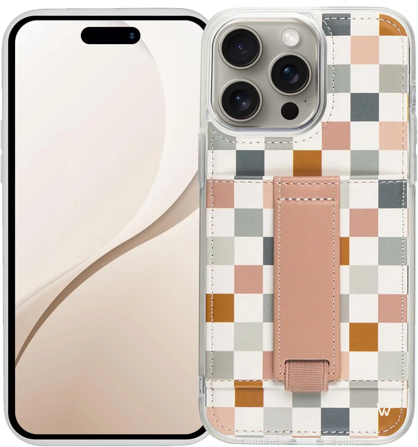 Walli Cases Wallet Phone Case for iPhone 13 Pro Max, Card Holder Kickstand
