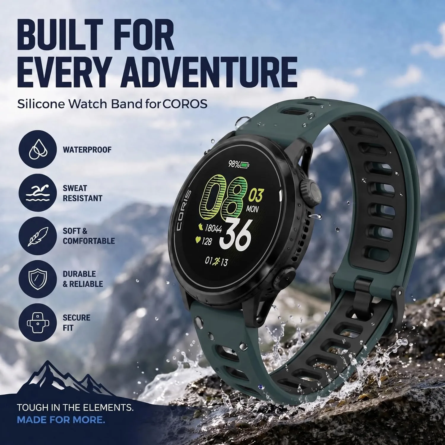 Watch Band for COROS PACE 3/PACE 4/PACE Pro