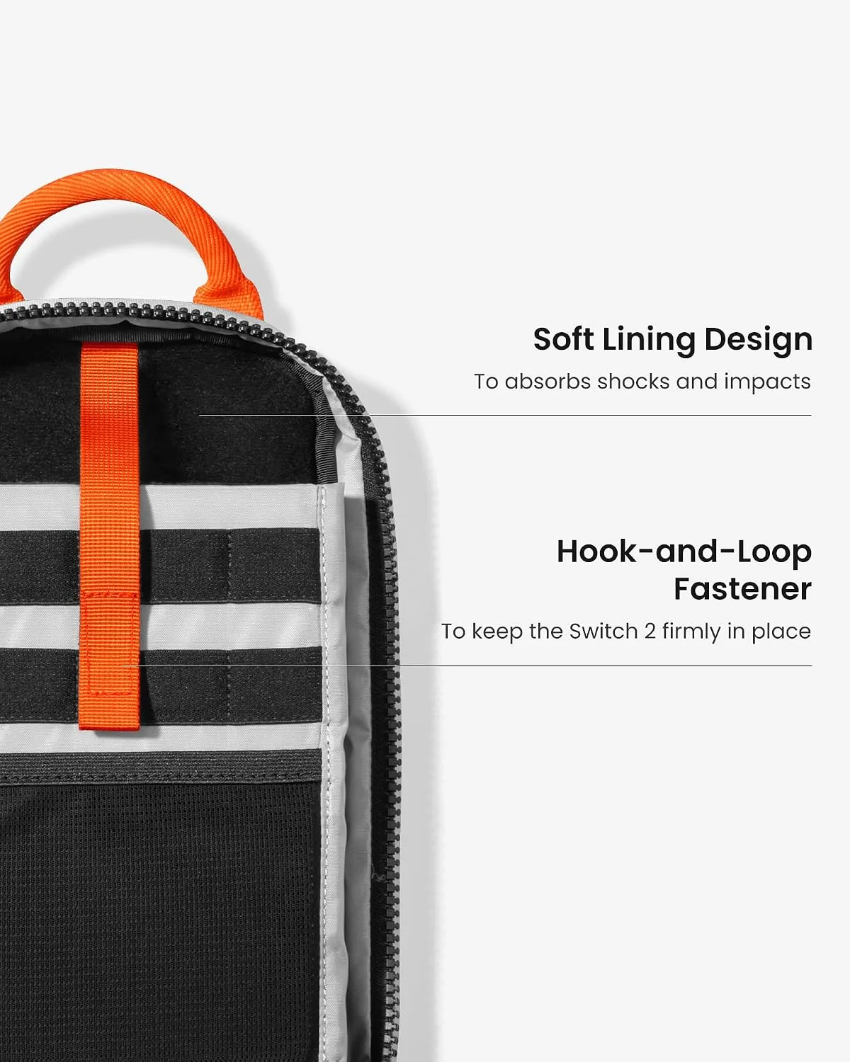 tomtoc Sling Carrying Bag for Nintendo Switch 2 with 8 Game Card Slots