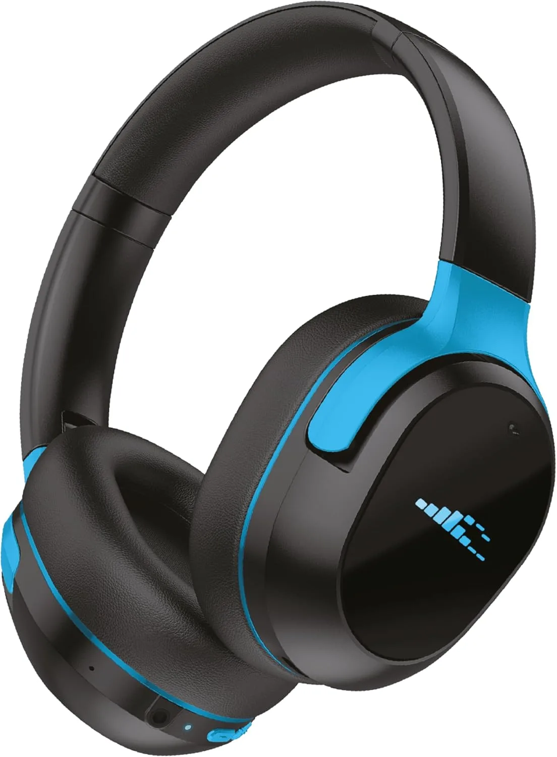 H2O Audio RIPT Ultra Over-The-Ear Sport Headphones – 100% Sweatproof Zwift Headphones with Active Noise Cancellation, 50H Battery, Interchangeable Washable Cushions, Bluetooth, Mic, and Travel Case