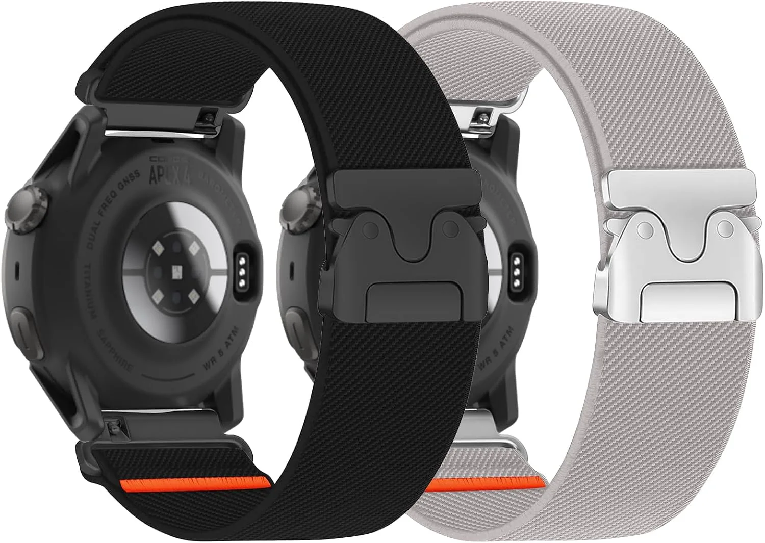 Nylon Bands 22mm Compatible with COROS PACE 3/APEX 4 42mm/APEX Pro/APEX 2 Pro/APEX 46mm/PACE Pro Adjustable Sport Replacement Straps for Women Men