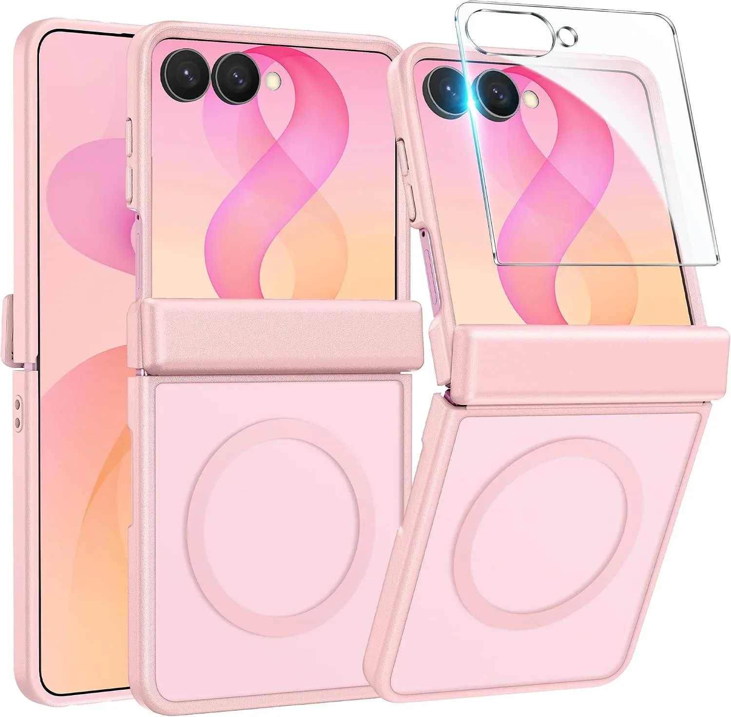 Funda para Samsung Galaxy Z Flip 8 FNTCASE mate con protección de bisagra