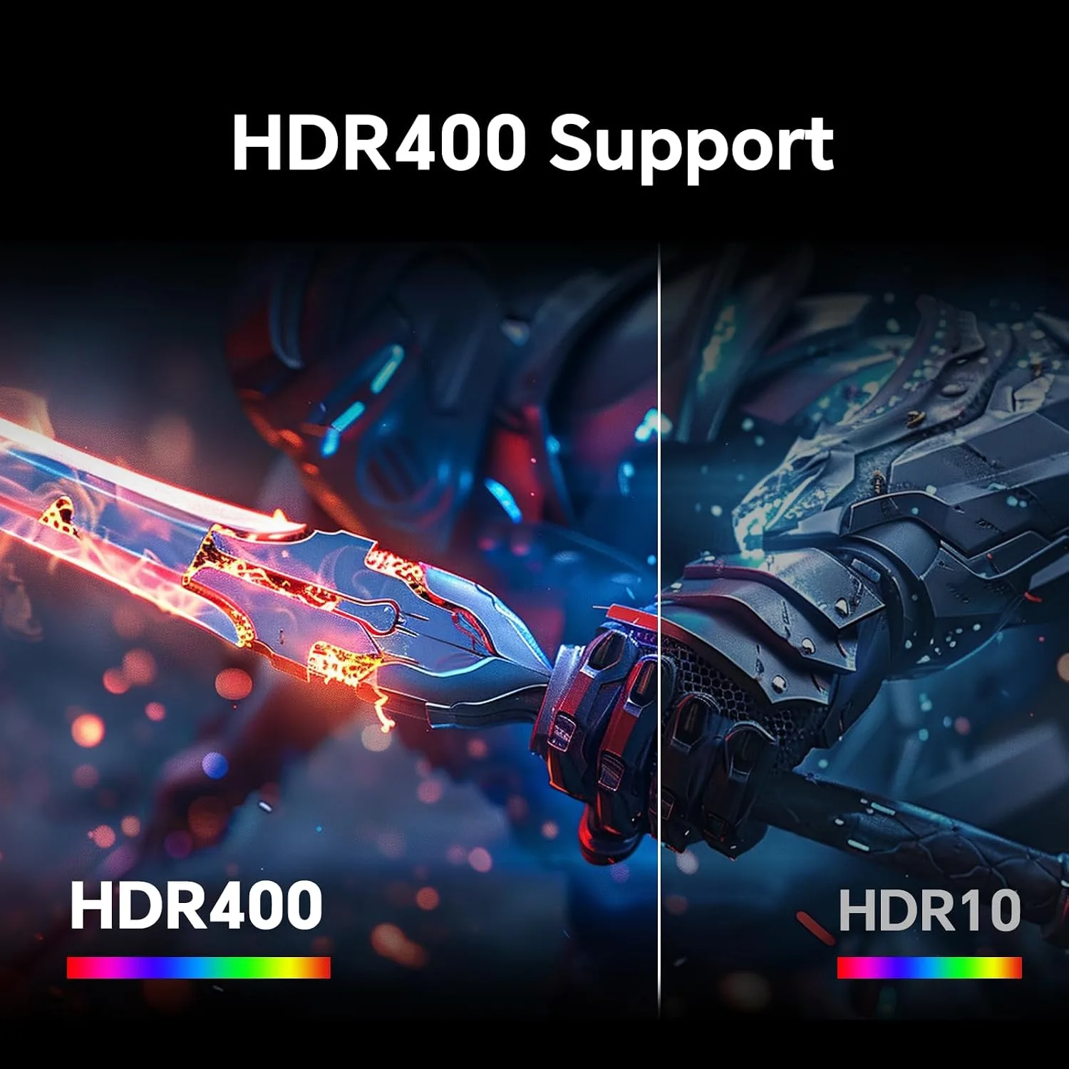 KTC 24 inch QHD 180Hz Gaming Monitor, Fast IPS 1440p, H24T7