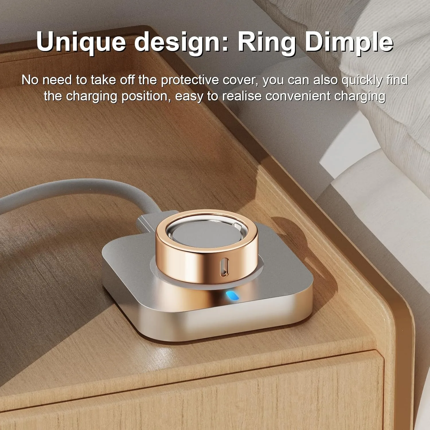 5 Pack Covers Compatible with Oura Ring 4/Oura Ring 3-Size 8