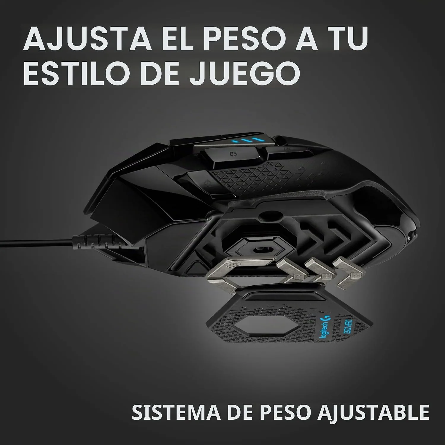 Logitech G502 Hero Wired Gaming Mouse - Black