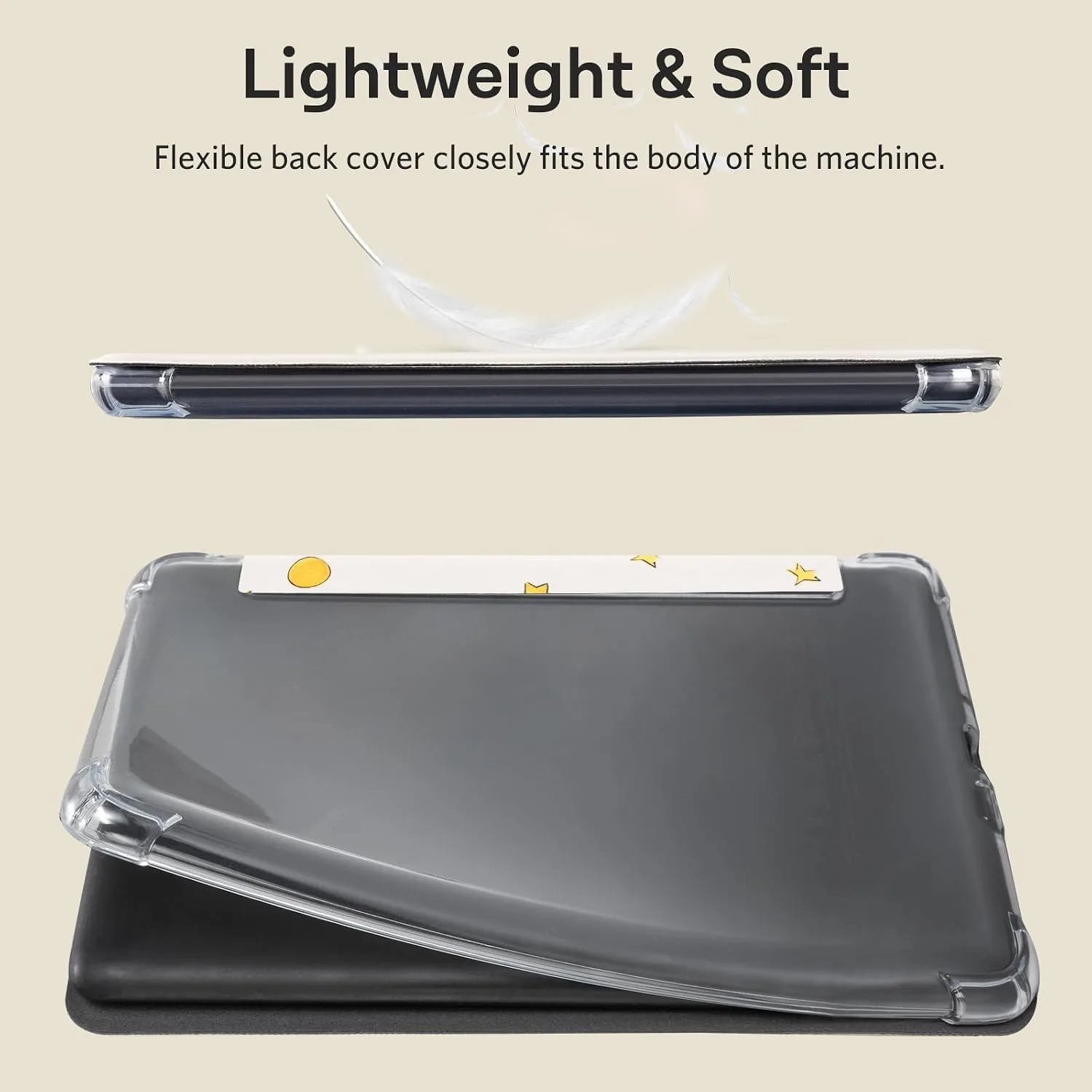 CoBak 6.8" Clear Case, not for iPad(A080413)