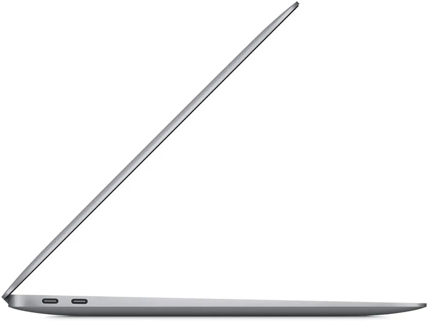Apple MacBook Air 2020 13.3-inch (Apple M1 Chip, 8GB RAM, 128GB SSD Storage) - Space Gray (Renewed Premium)