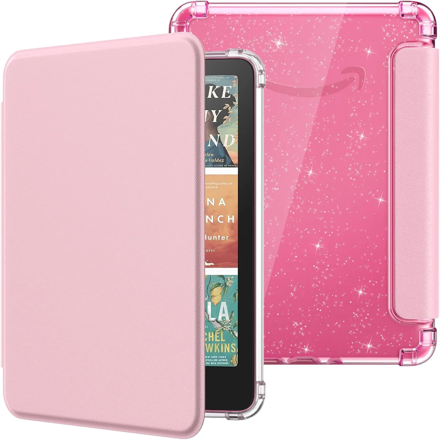 MoKo Case for 7" Kindle Paperwhite 12th Gen & Colorsoft 2024, Pink