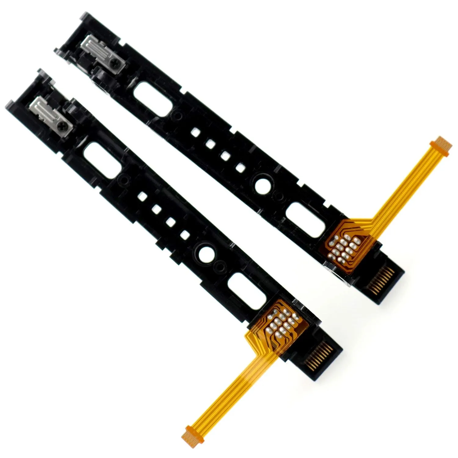 Deal4GO Left & Right Slide Rail w/Sensor Flex Cable Compatible with Nintendo Switch & Switch OLED Joycon Controller Slider Rail