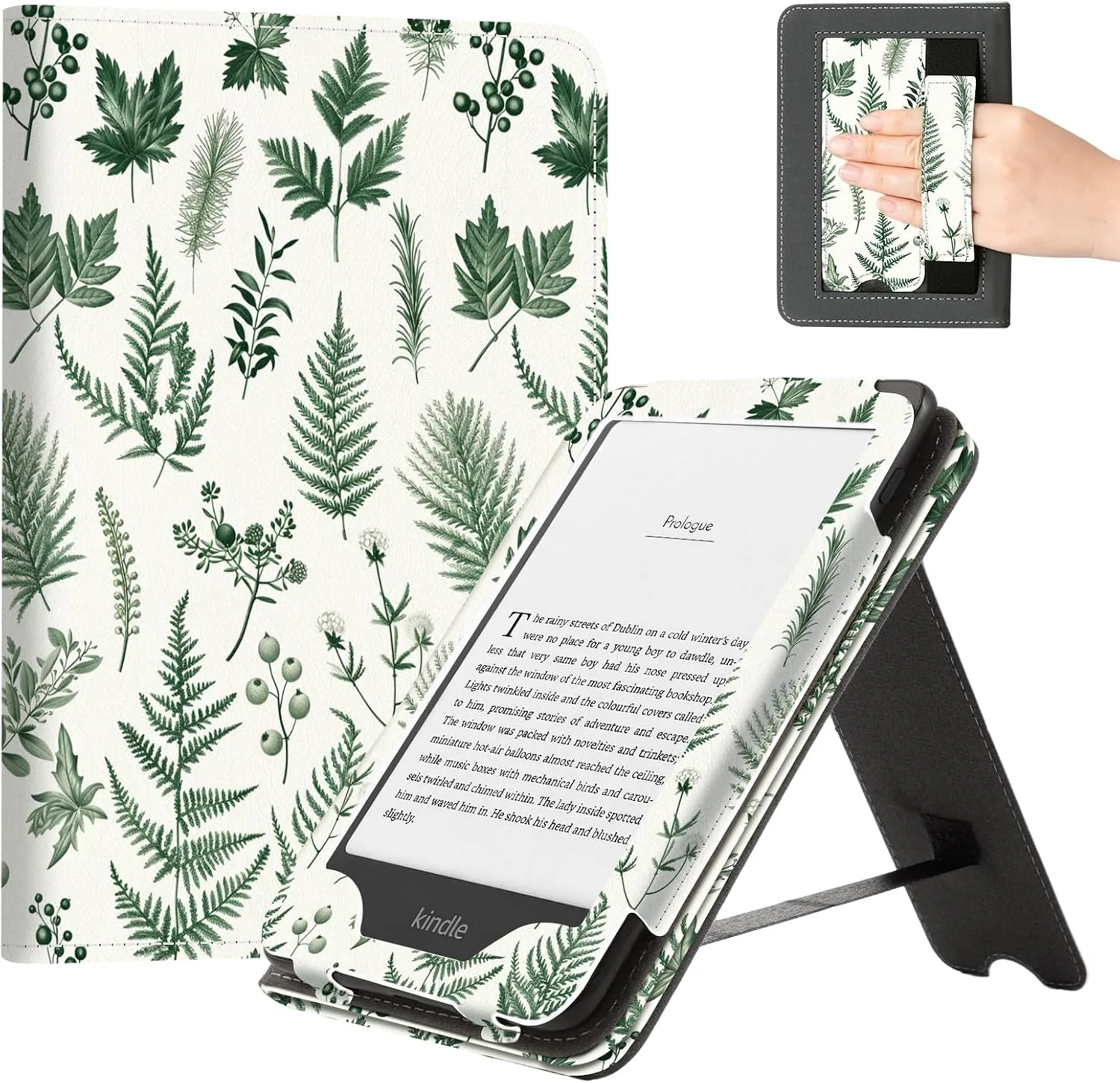 CoBak 6 Inch Case with Stand, not for iPad(A0J28), Nature Notes
