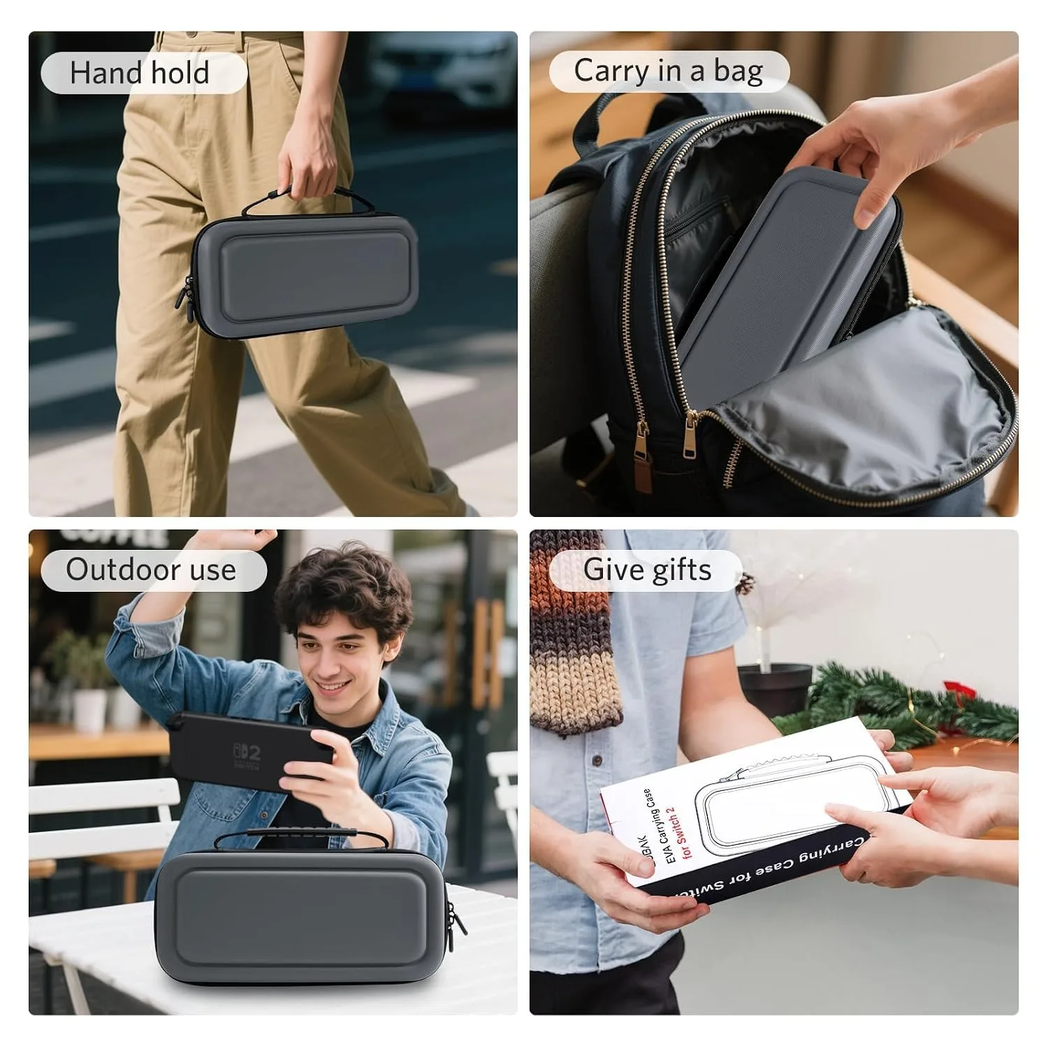 CoBak Large Capacity Carrying Case for Nintendo Switch 2 (2025)
