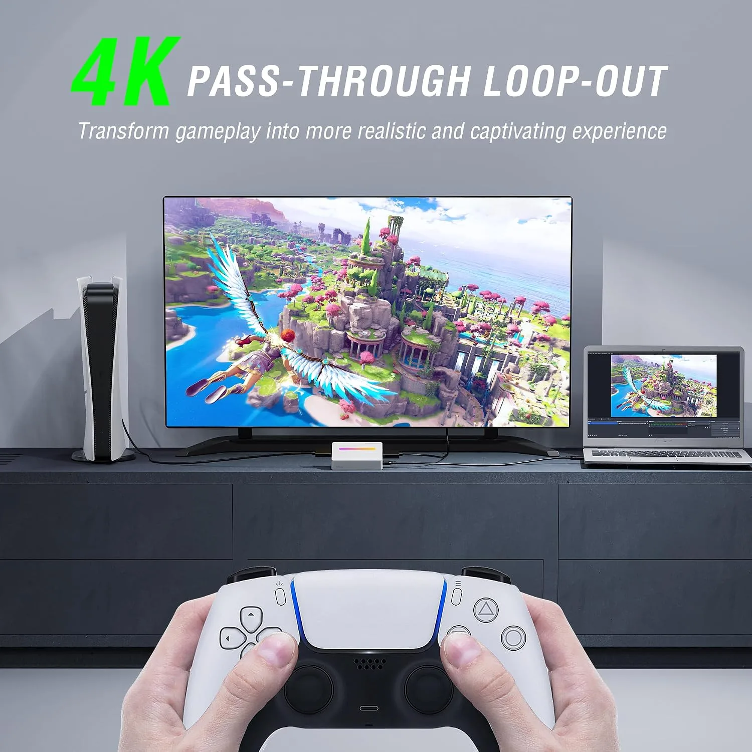 Fifine V3W HDMI Video Capture Card for Gaming, Streaming, Content Creation