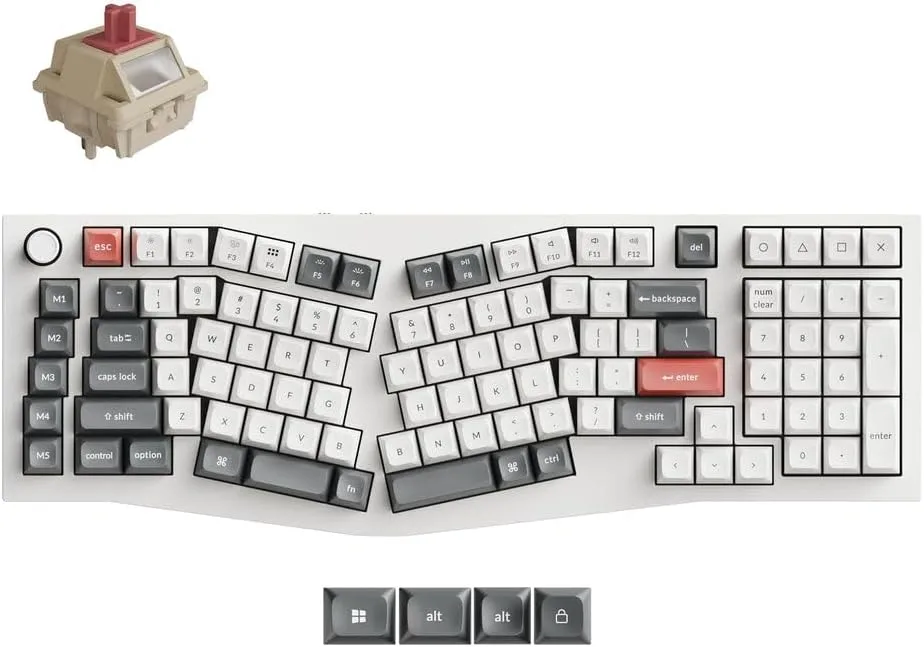 Keychron Q13 Ultra 8K 96% Alice Layout Wireless Custom Mechanical Keyboard