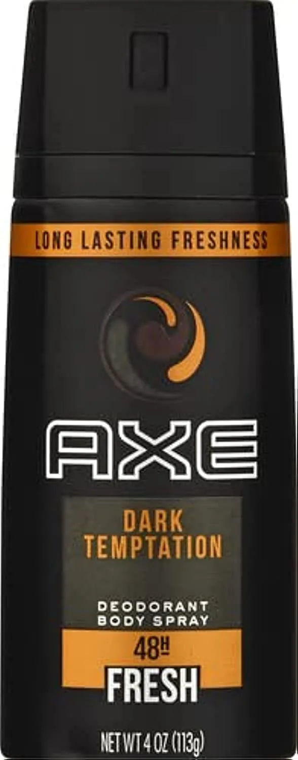 Axe Body Spray Dark Temptation 4Ounce - 4 Pack