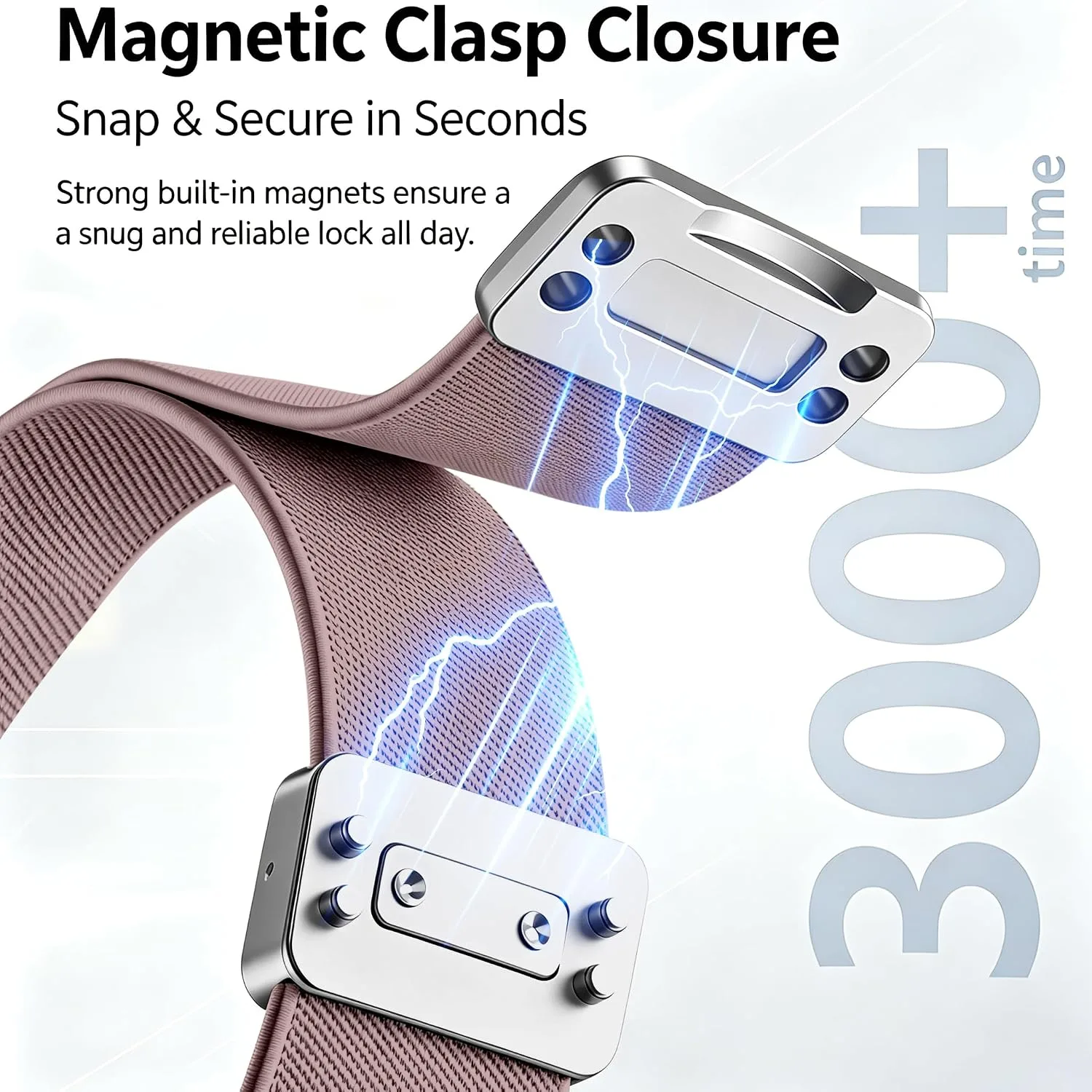 Magnetic Sport Nylon Band Compatible with Google Fitbit Air Active Band