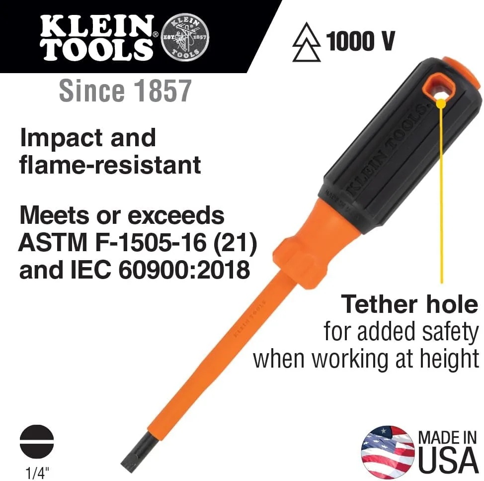 Klein Tools 9419R 1000V Insulated Tool Set, 5-Piece