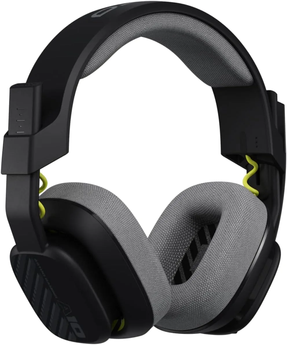 Headset para gaming Astro Logitech G A10 Gen 2 con cable Negro PS Edition