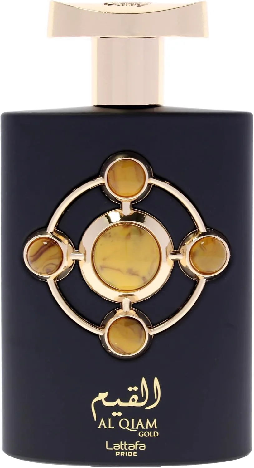 Lattafa Perfumes Al Qiam Gold for Unisex Eau de Parfum Spray, 3.4 Ounce