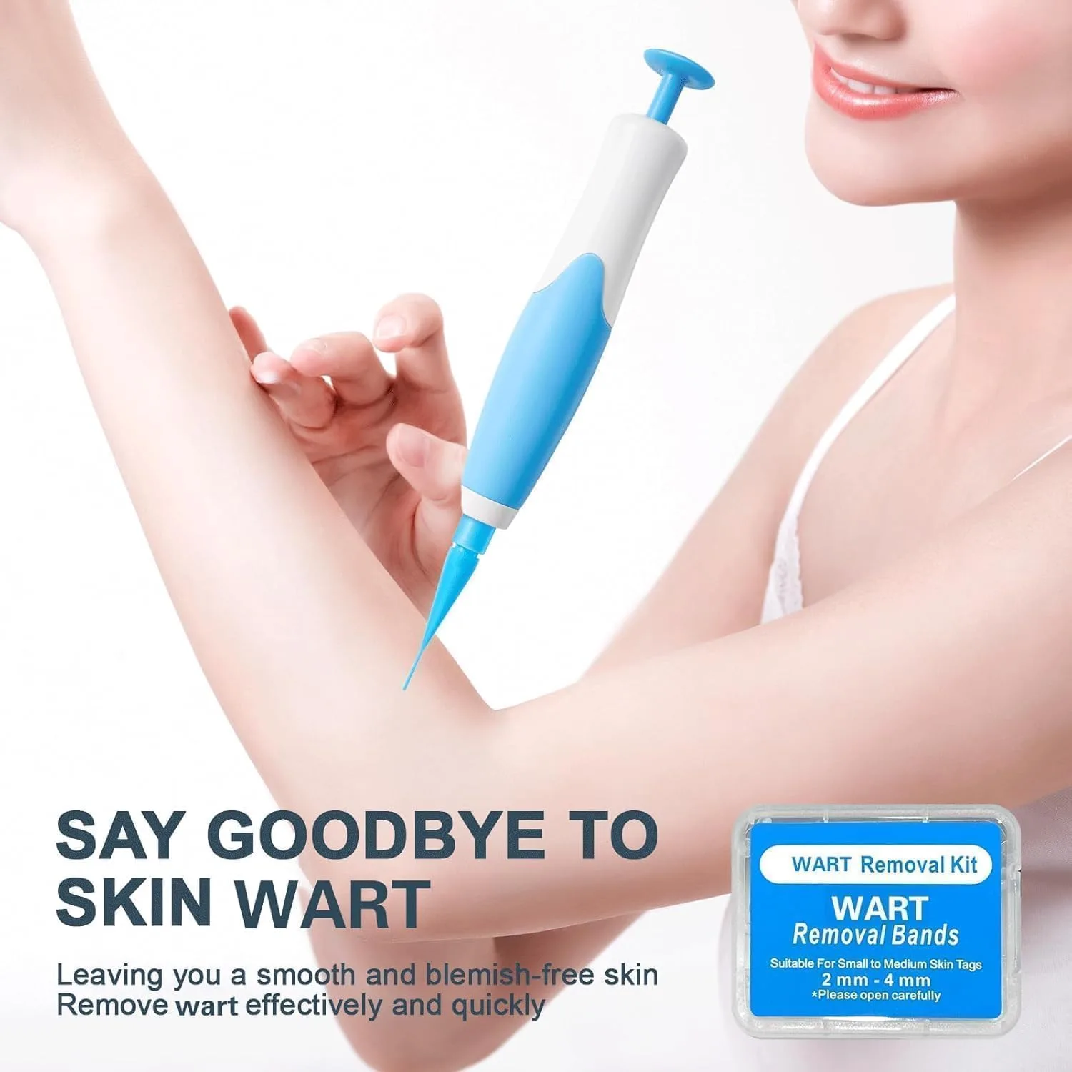 Gentle Skin Maintenance，Daily Skin Care Tool for Adults and Teens at Home（Blue）