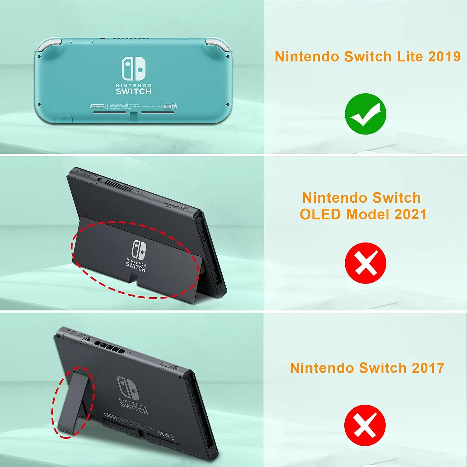FINTIE Soft Silicone Protective Case for Nintendo Switch Lite 2019
