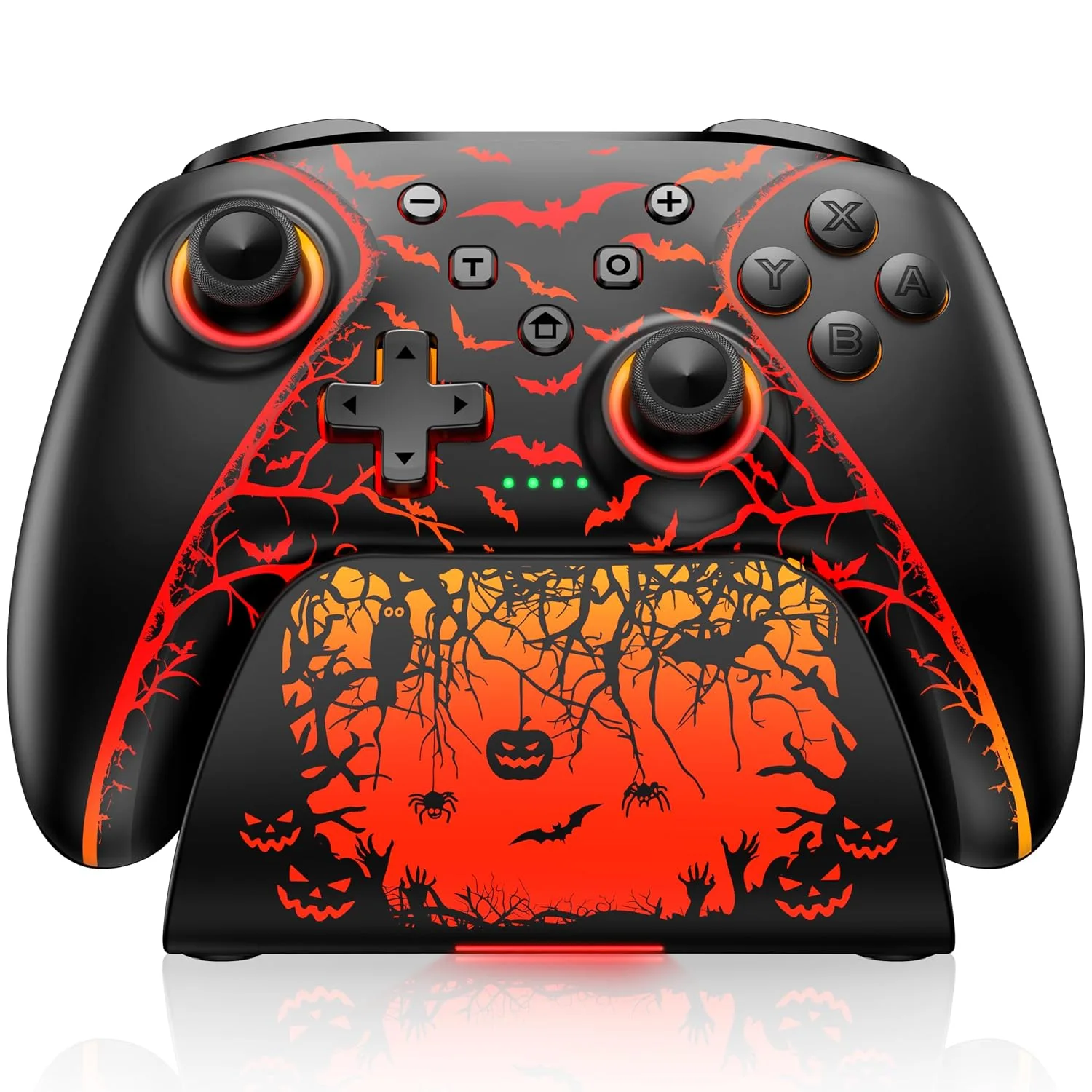 AIfasterfly Switch 2 Pro Controller with One Button Wake-Up & Charging Dock