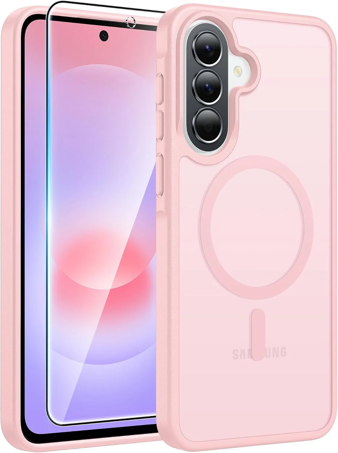 Funda para Samsung Galaxy A37/A36 5G Fntcase con protector de pantalla