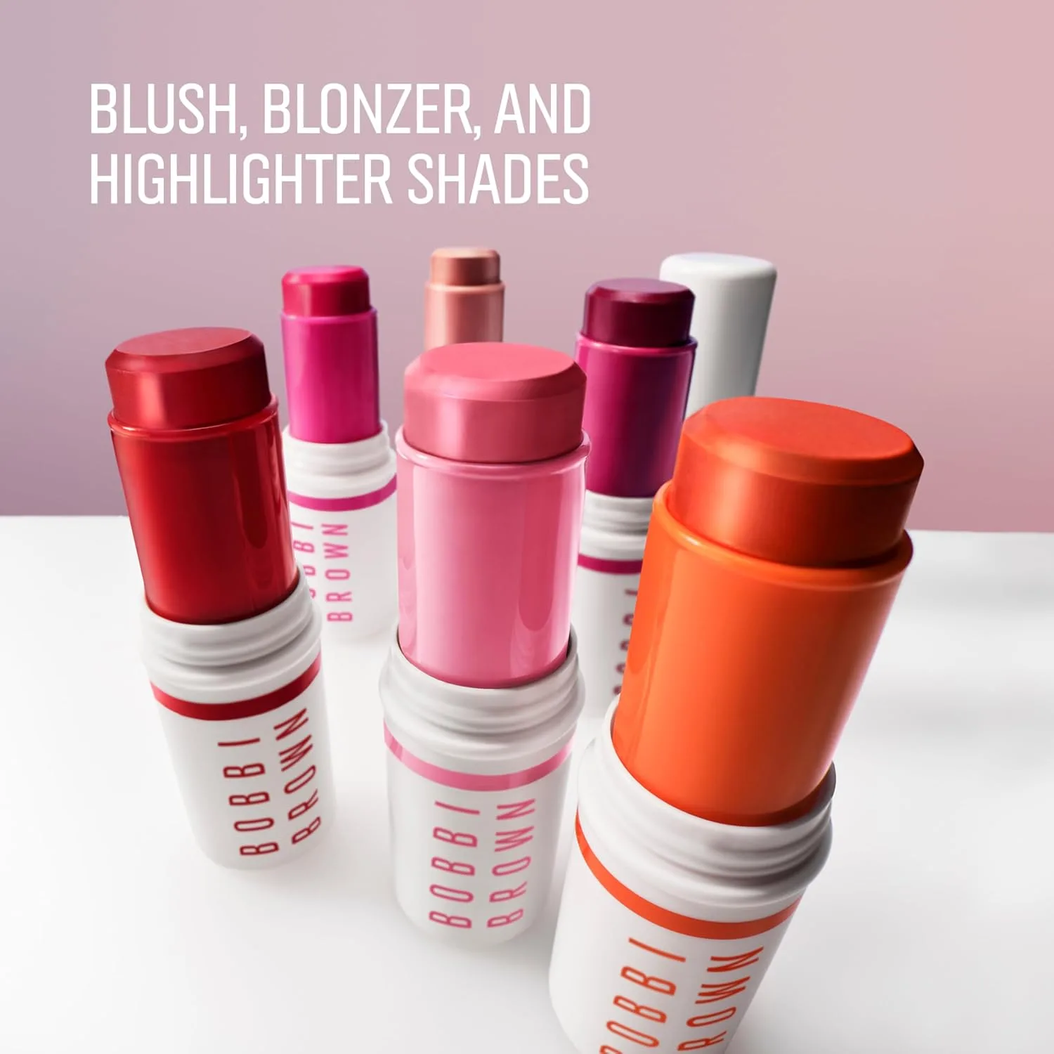 Bobbi Brown Skin Enhancer Cheek Sticks | Glowy Blush, Bronzer & Highlighter Multi-Stick for 24-Hour Moisture & 8-Hour Wear, 0.28 Ounce, Flirty Peach