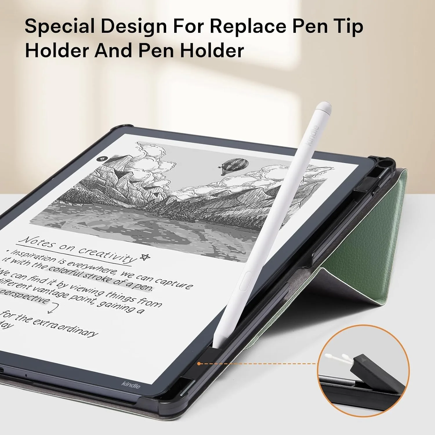 CoBak Stand Case for 11" Kindle Scribe 3rd Gen 2025 & Colorsoft