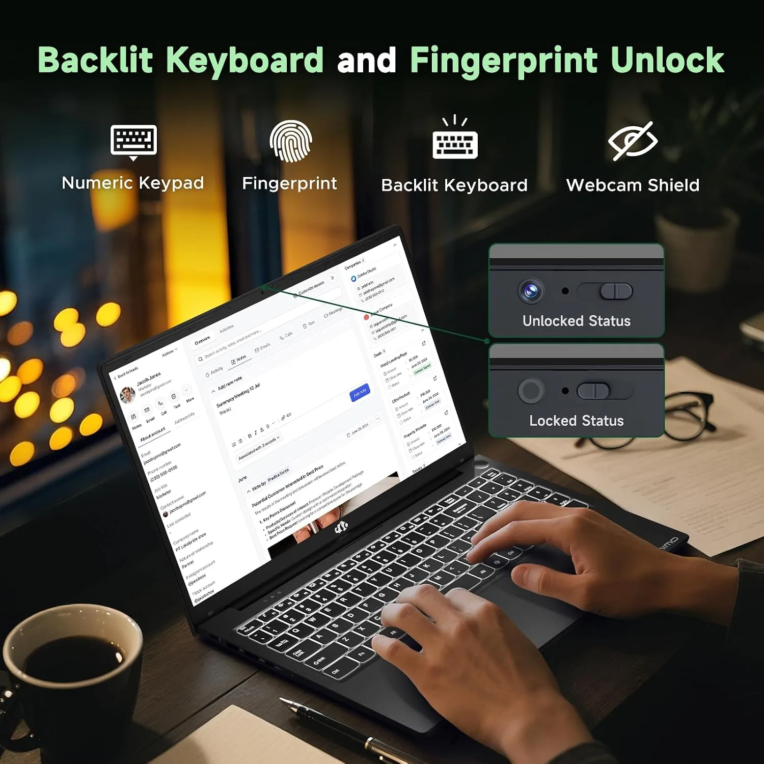 NIMO 15.6" Light-Gaming-Laptop, 8 Cores AMD Ryzen 7 16GB DDR5 256GB SSD (Beat i7 12650H up to 4.75GHz) Radeon 680M, FHD 100W Fast PD Backlit Keyboard AI Content Creators & Student 2-Yr Warranty