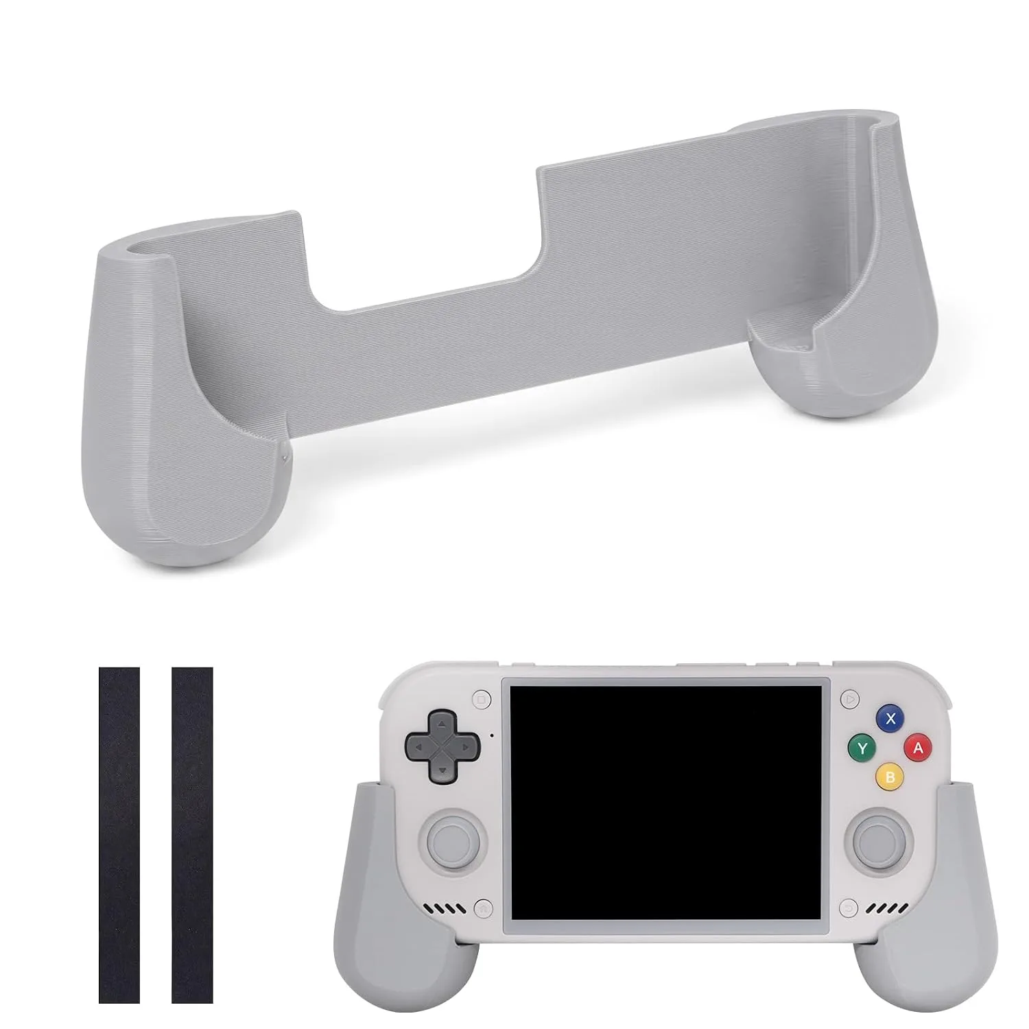 Grip for Retroid Pocket Nova, Ergonomic Hand Feel,Game Console，gray