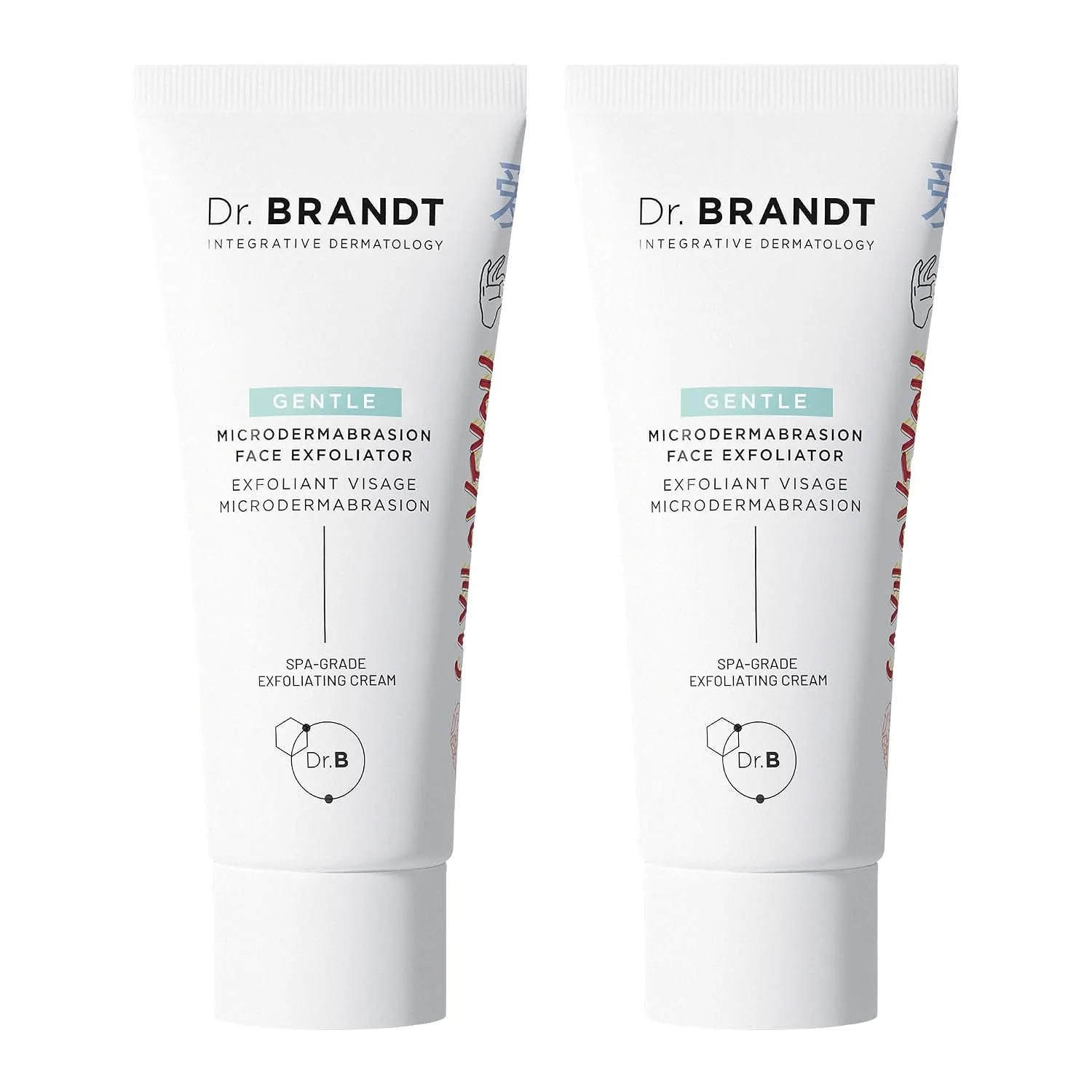 Dr. Brandt Microdermabrasion Gentle Face Exfoliator - 2.1 oz, Pack of 2