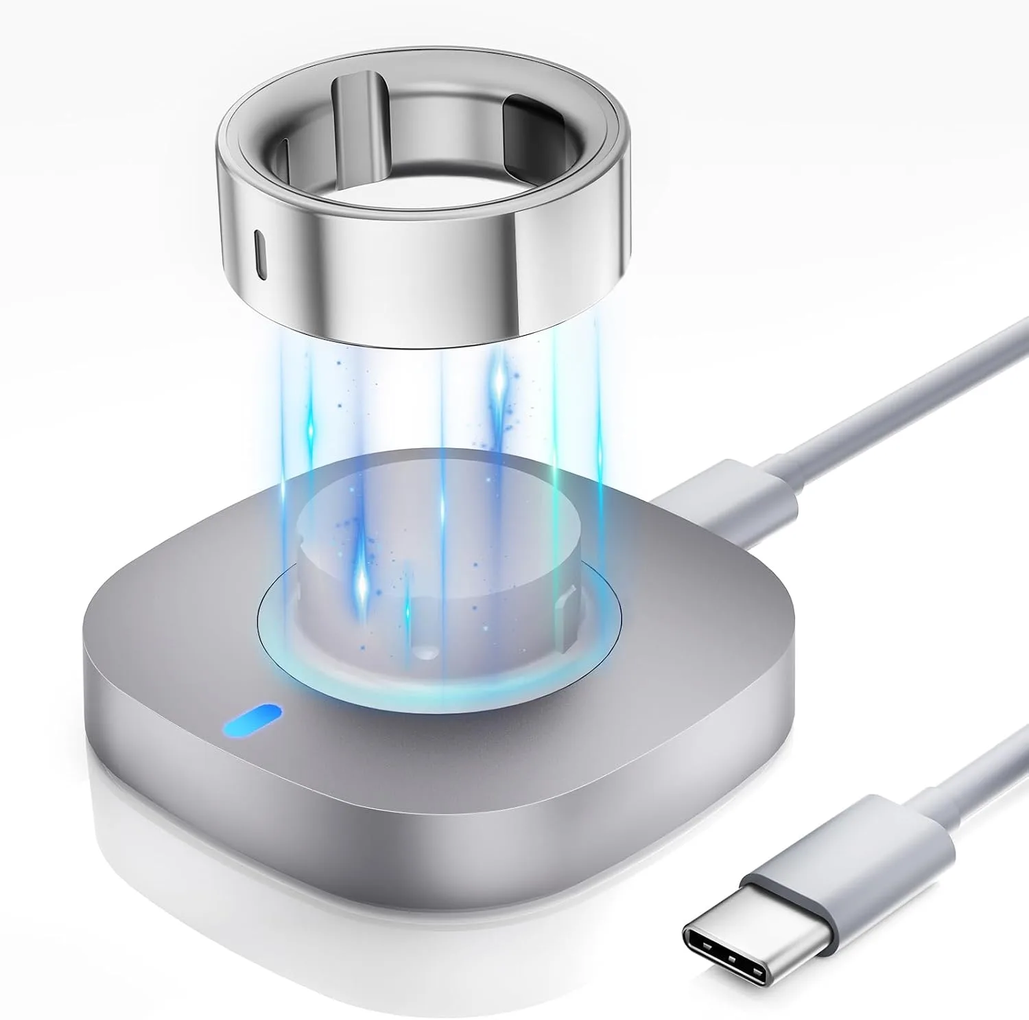 Compatible with Aura-Ring Gen 4 Charger Size 7, Safe & Fast Charging Dock