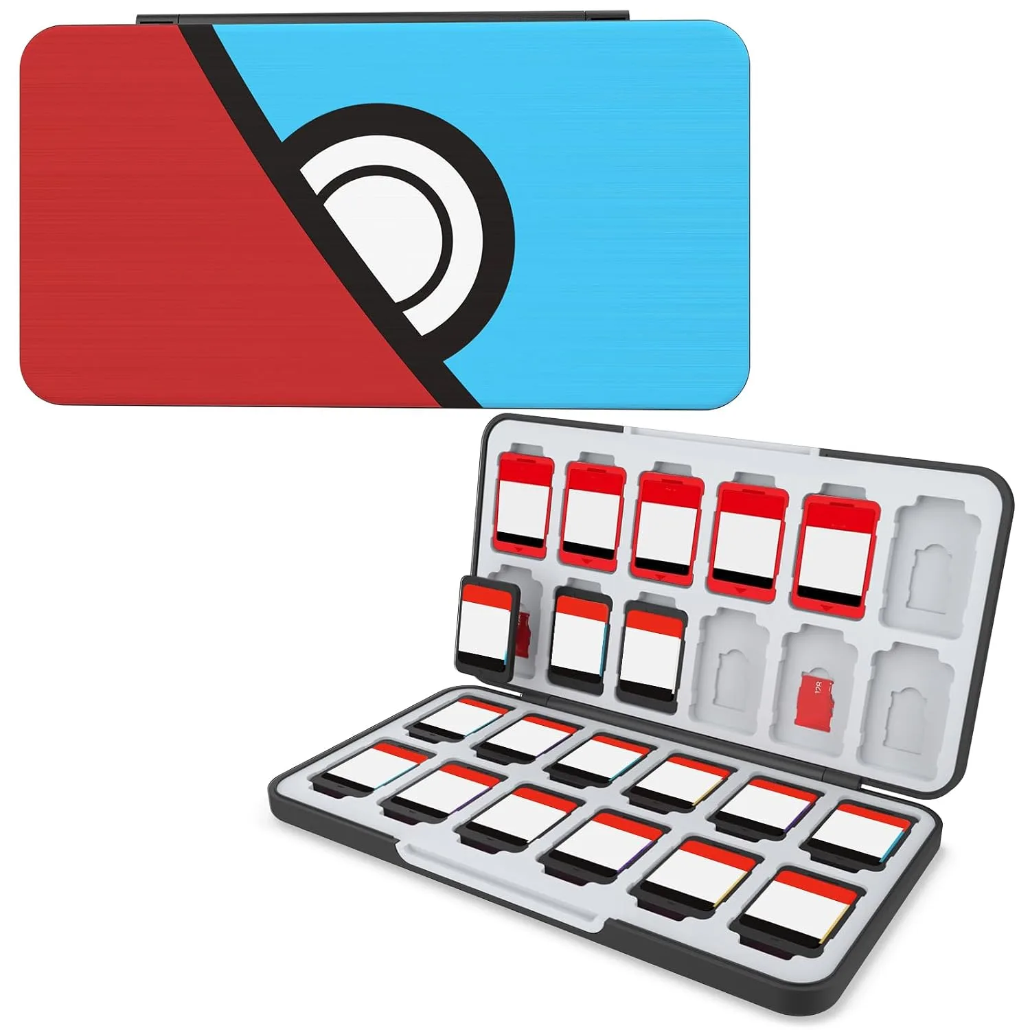 Estuche para tarjetas de juego Heiying compatible con Nintendo Switch 2 y Micro SD