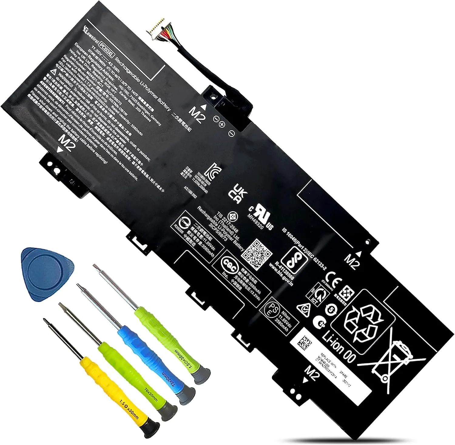 PC03XL M24648-005 Laptop Battery for HP Pavilion x360 14 14-DY 14-DW 14-DH