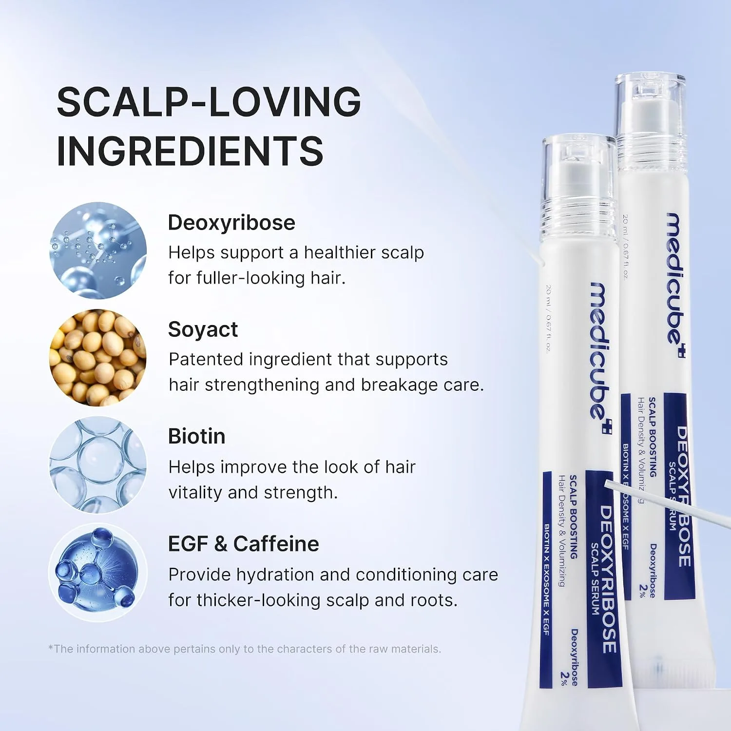 medicube Scalp Serum with Deoxyribose for Fuller Looking Hair