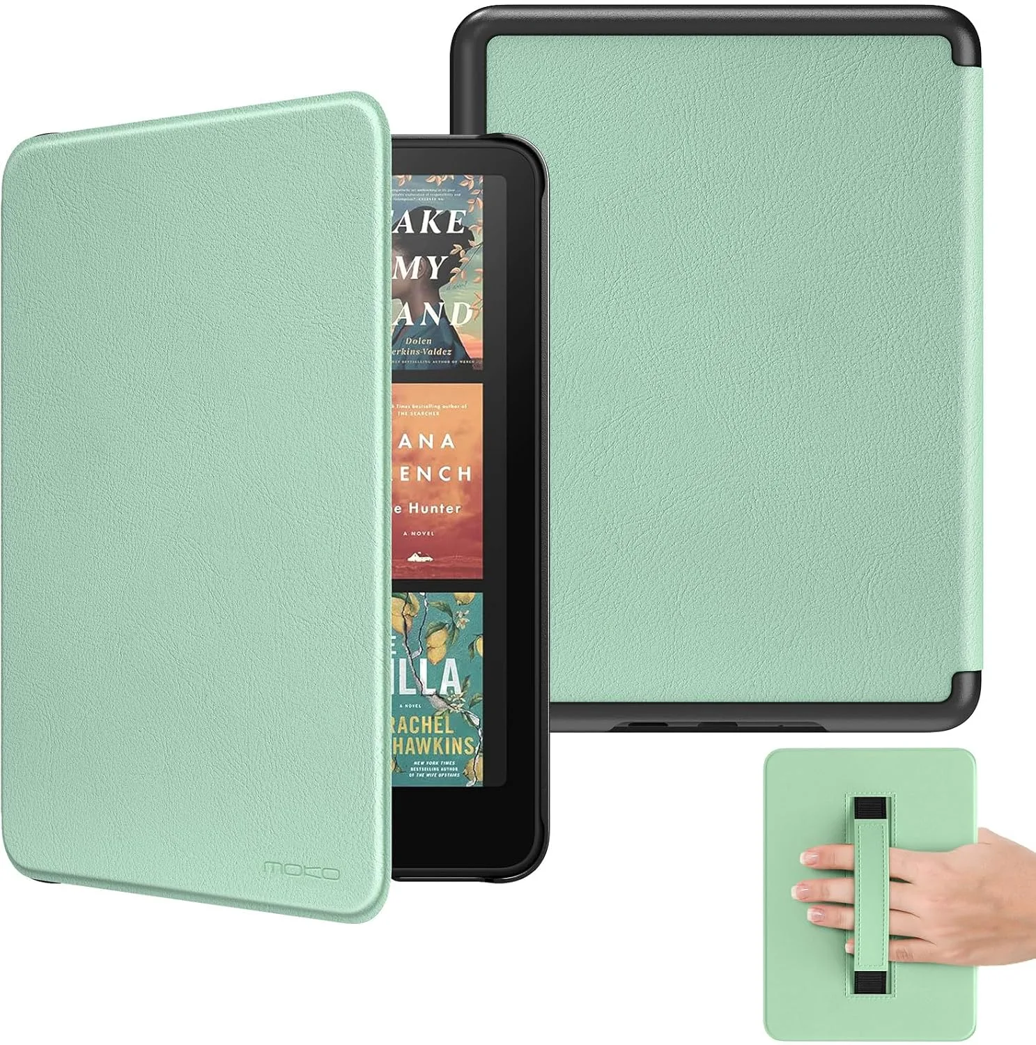 MoKo Case for 7" Kindle Paperwhite 12th Gen 2024 & Colorsoft, Agave Green