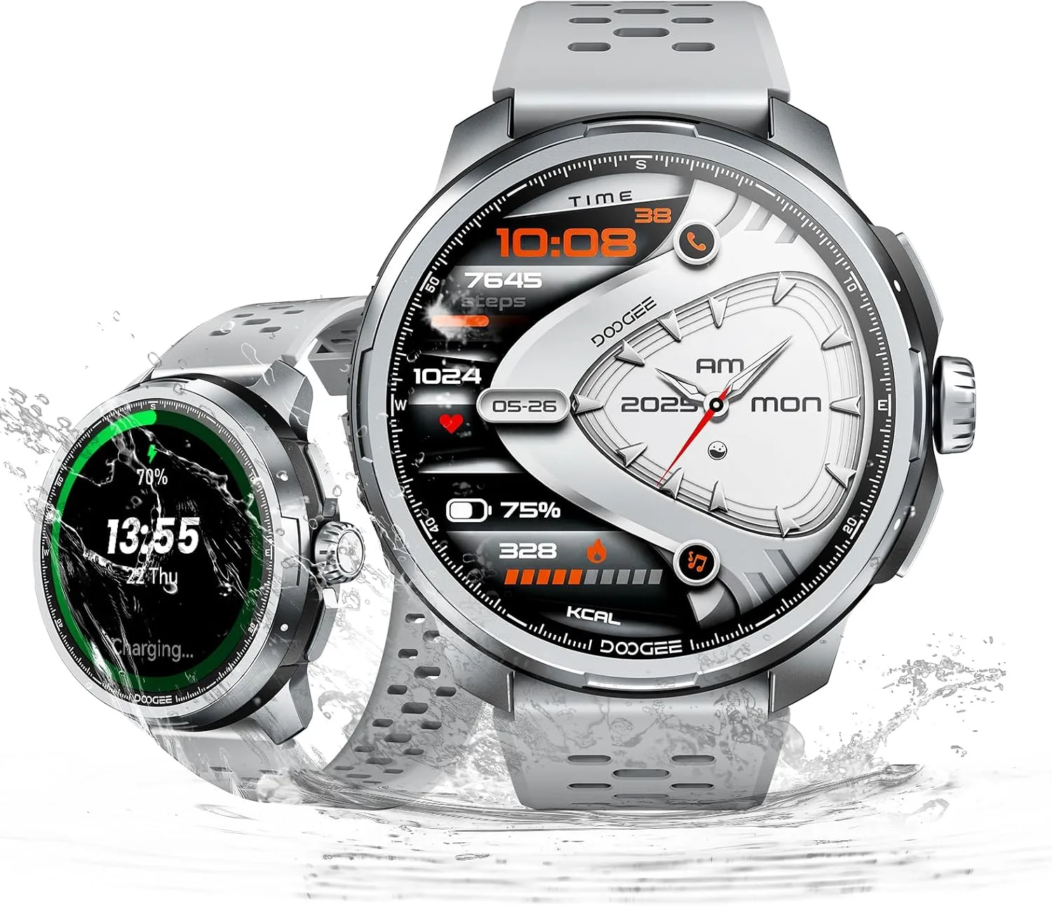 ANYMOVING M1 Smart Watches,Dual-Band GPS & 170+ Sports Modes