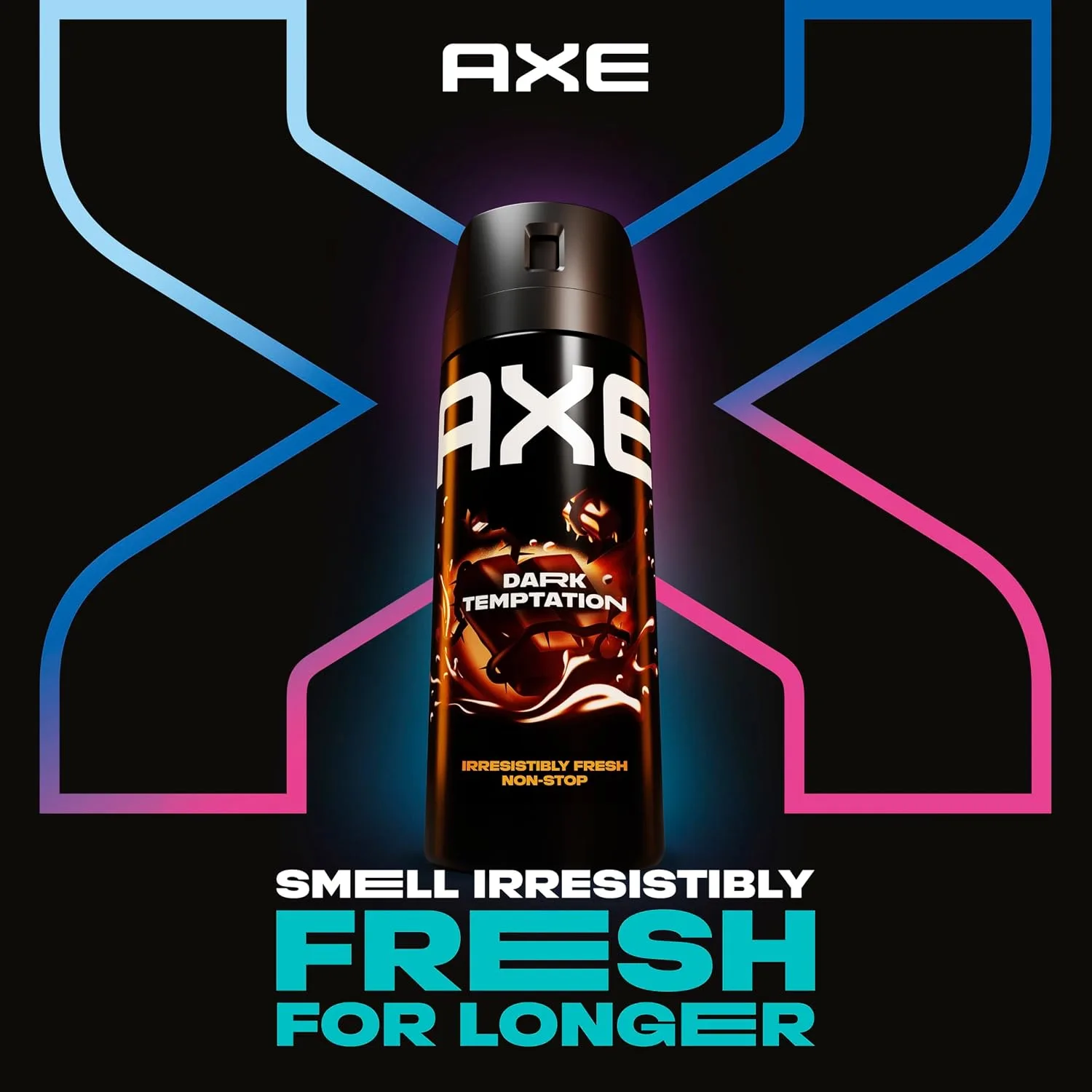 AXE Body Spray Deodorant Dark Temptation for Long Lasting Odor Protection Deodorant for Men Formulated Without Aluminum 4.0 oz
