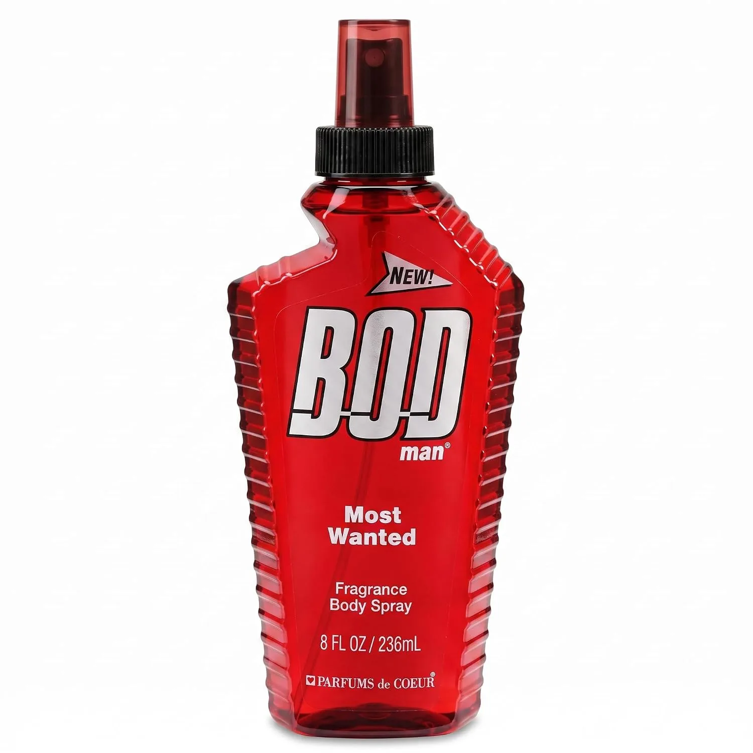 BOD man Fragrance Body Spray, Most Wanted, 8 fl oz