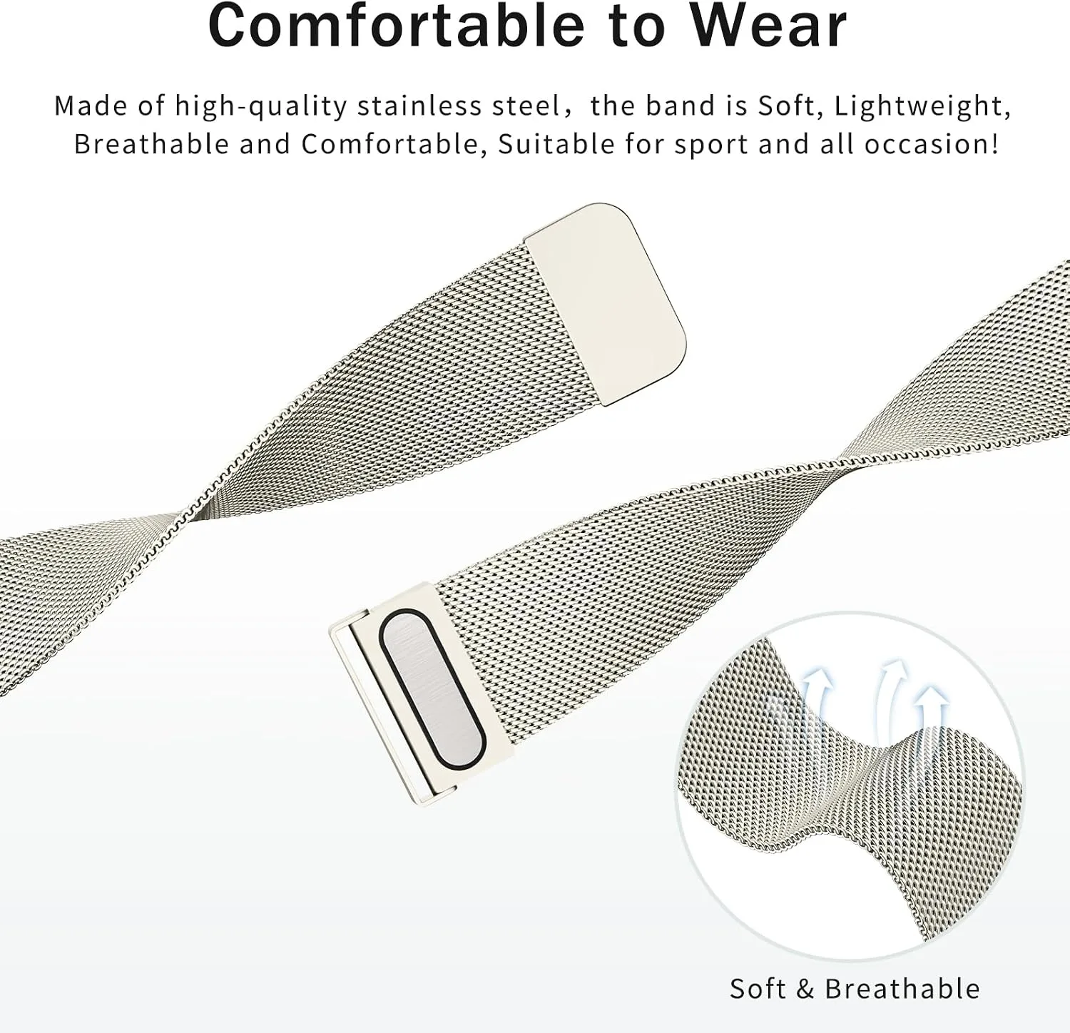 Metal Bands Compatible with IDW13,IDW16,IDW19 Smartwatch Bands, 22mm Stainless Steel Metal Replacement Strap for Fitpolo IDW13/Woneligo W13 Smartwatch Bands,ENOMIR/TOOBUR/MILOUZ/Gydom/Faweio/Veryfit IDW19 Smartwatch Bands