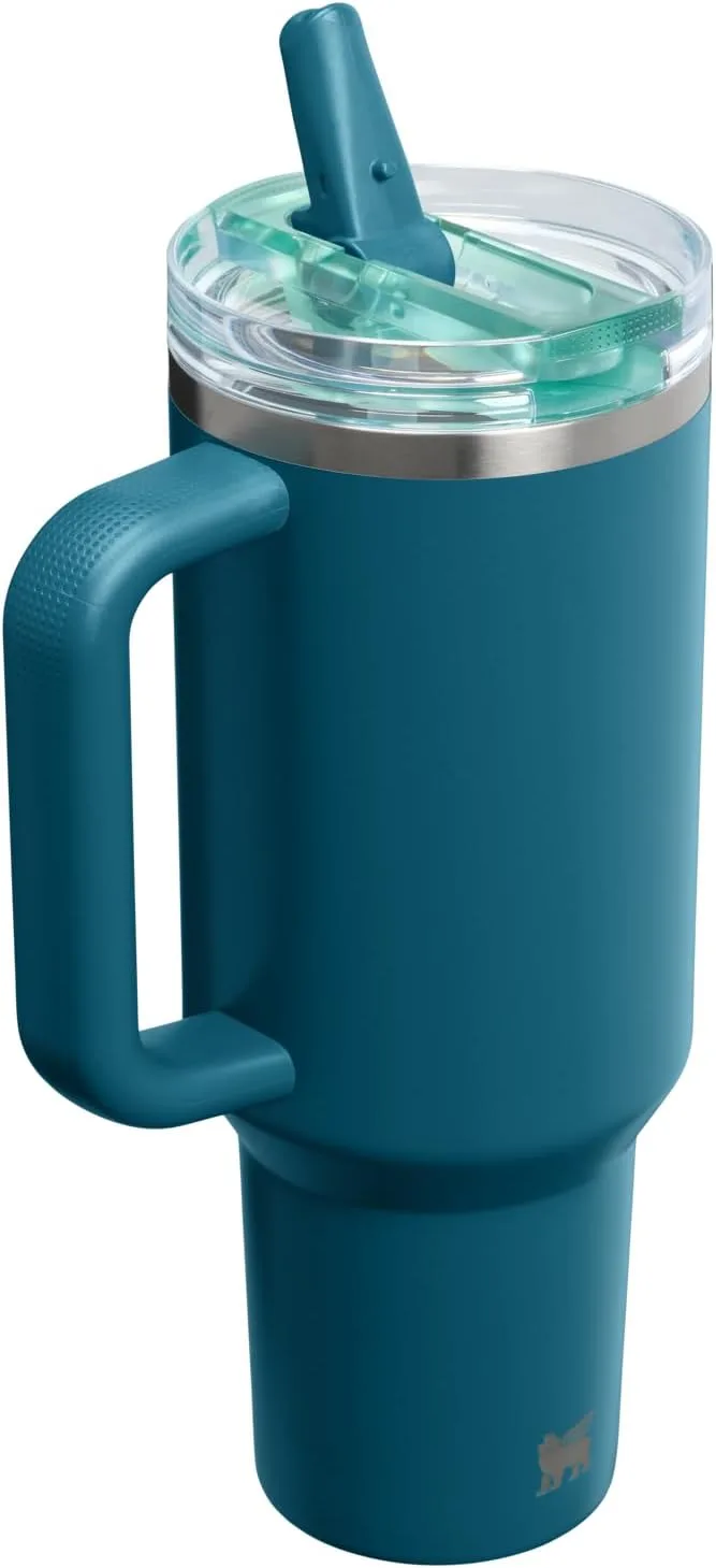 STANLEY Quencher ProTour Flipstraw Tumbler, 40 oz, Coastal Teal