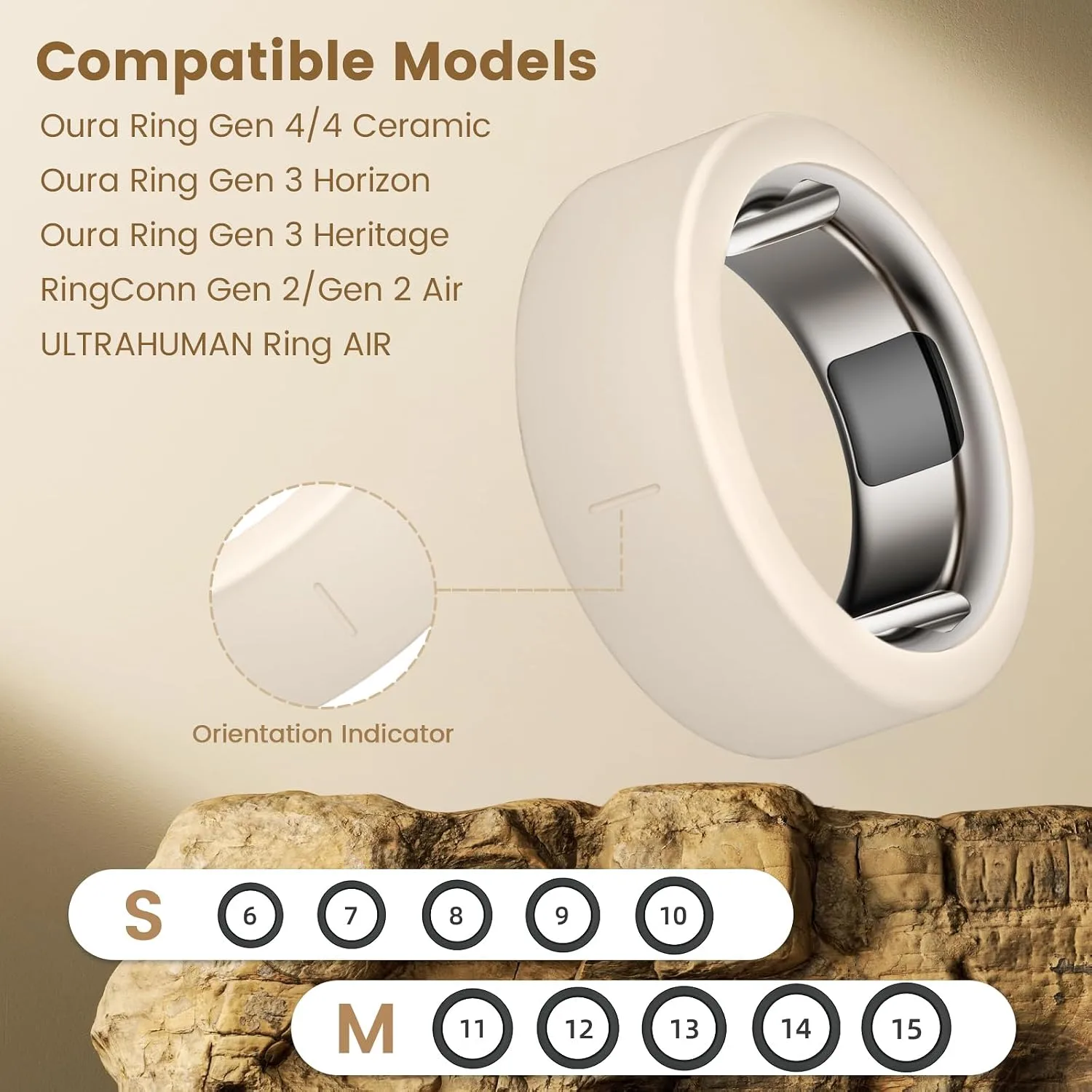 4 Pack Ultra-Thin Covers Compatible with Oura Ring Gen 4/Oura Gen 3 Cover