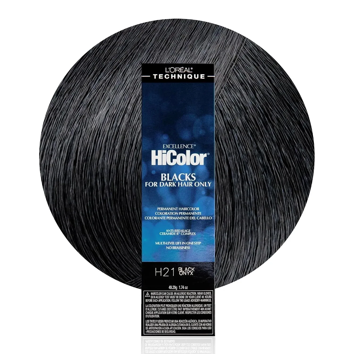 Tintura Permanente L'Oréal Technique HiColor Violet & Blacks para Cabello Oscuro