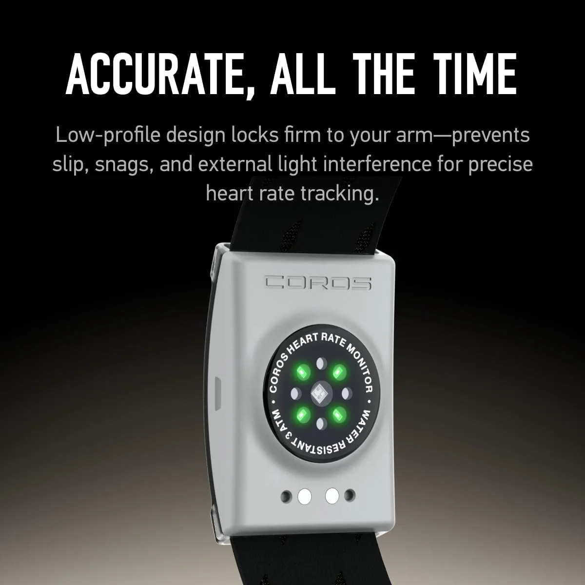 COROS Heart Rate Monitor, Auto-wear Detection