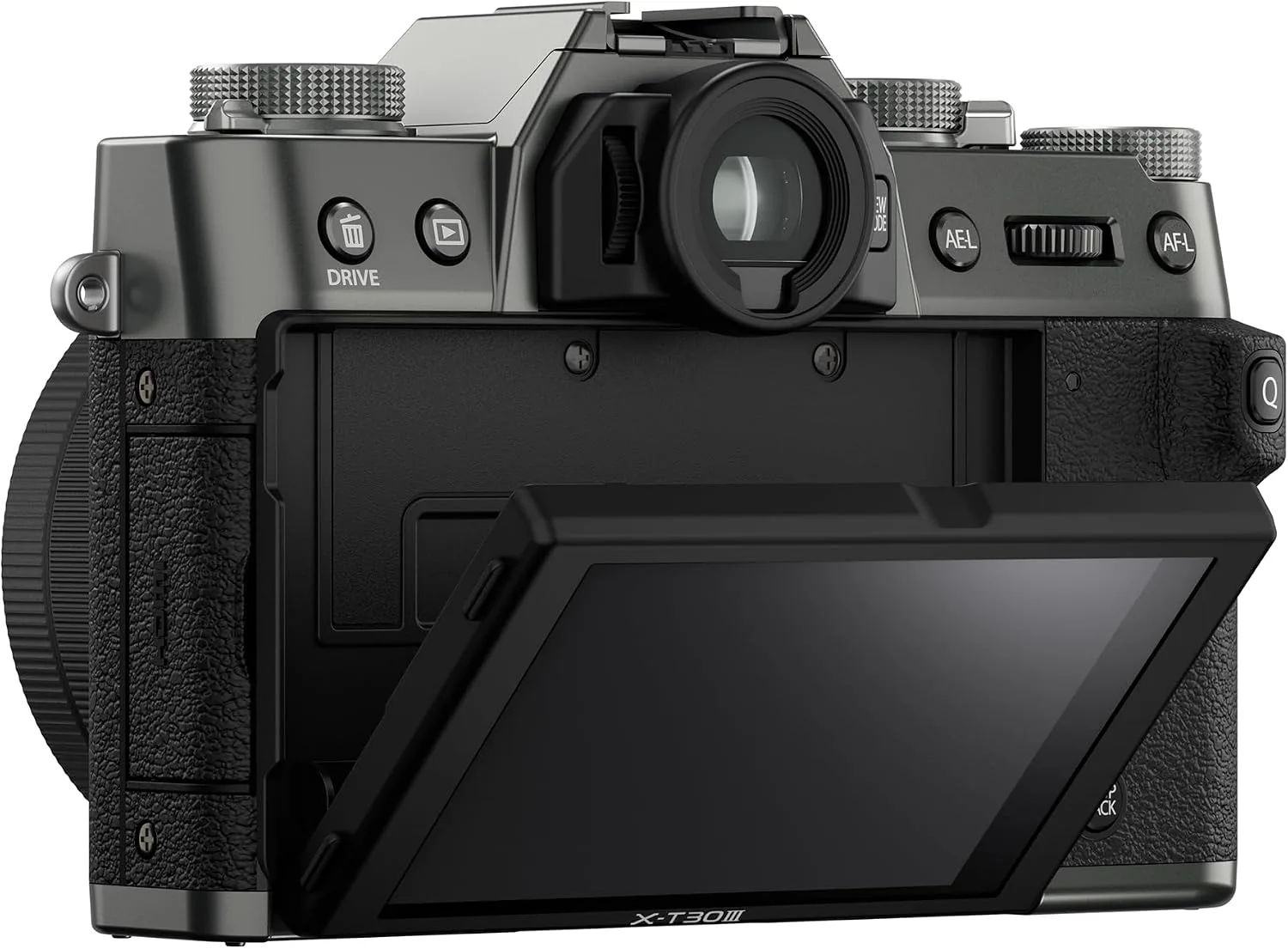 FUJIFILM X-T30 III Mirrorless Camera Body, with XC13-33mm Lens Kit, Charcoal Silver