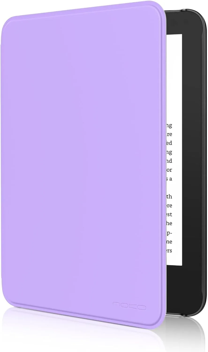 MoKo Case for 6" Amazon Kindle Basic 11th Gen 2024/2022, Lilac