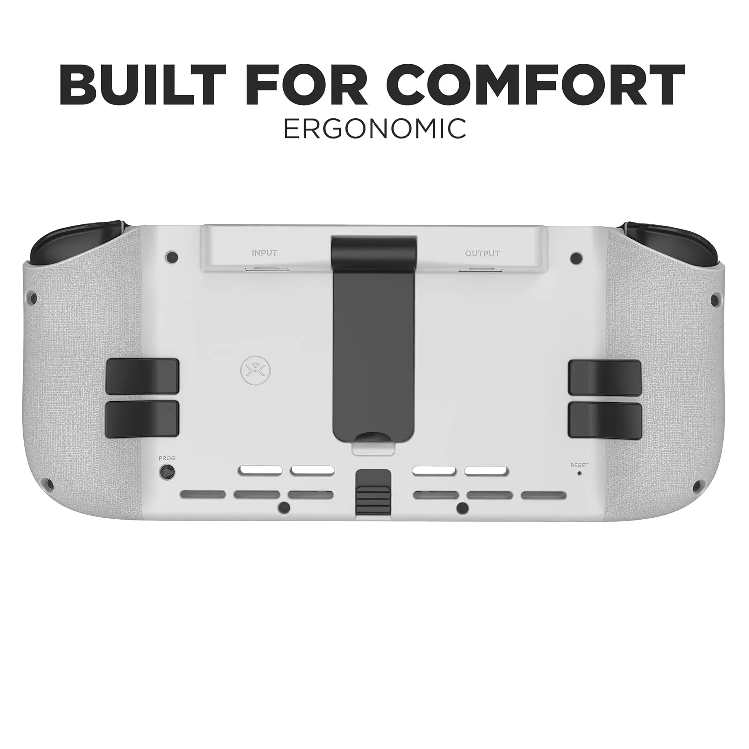 CRKD Nitro Deck - Professional Handheld Controller Deck with Zero Stick Drift for Nintendo Switch and Switch OLED (White)